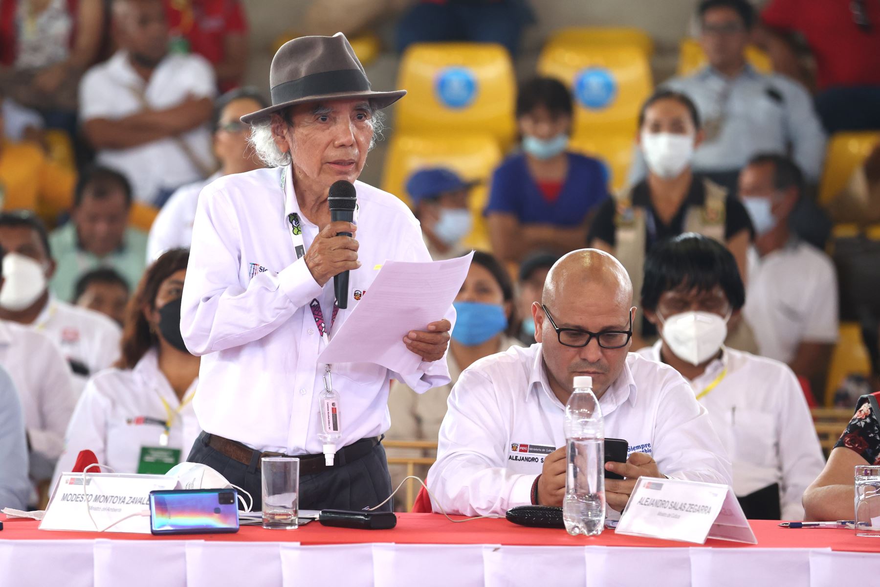 Ministro del Ambiente, Modesto Montoya. ANDINA/Prensa Presidencia