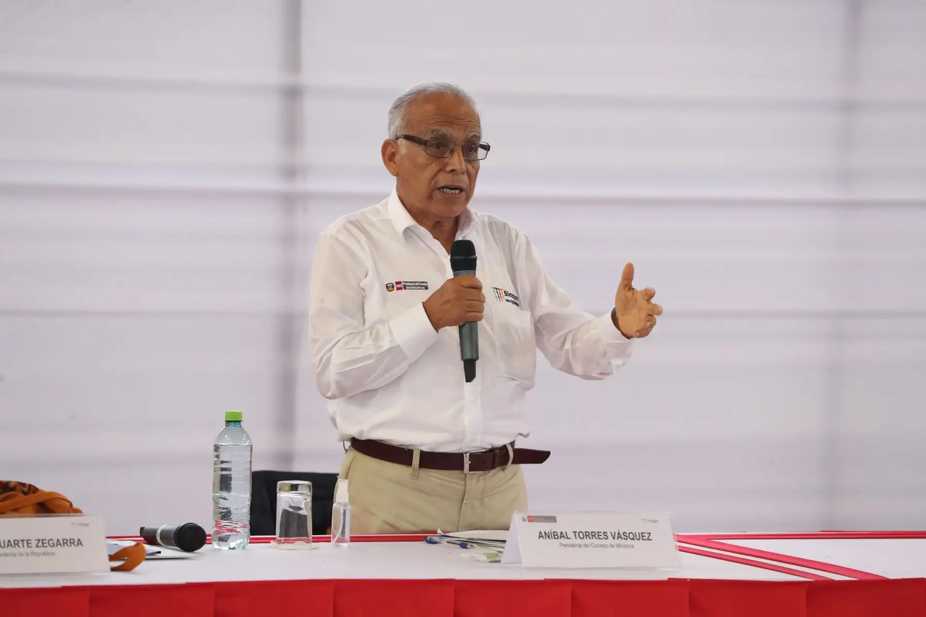 Presidente del Consejo de Ministros, Aníbal Torres. Foto: ANDINA/Prensa Presidencia.