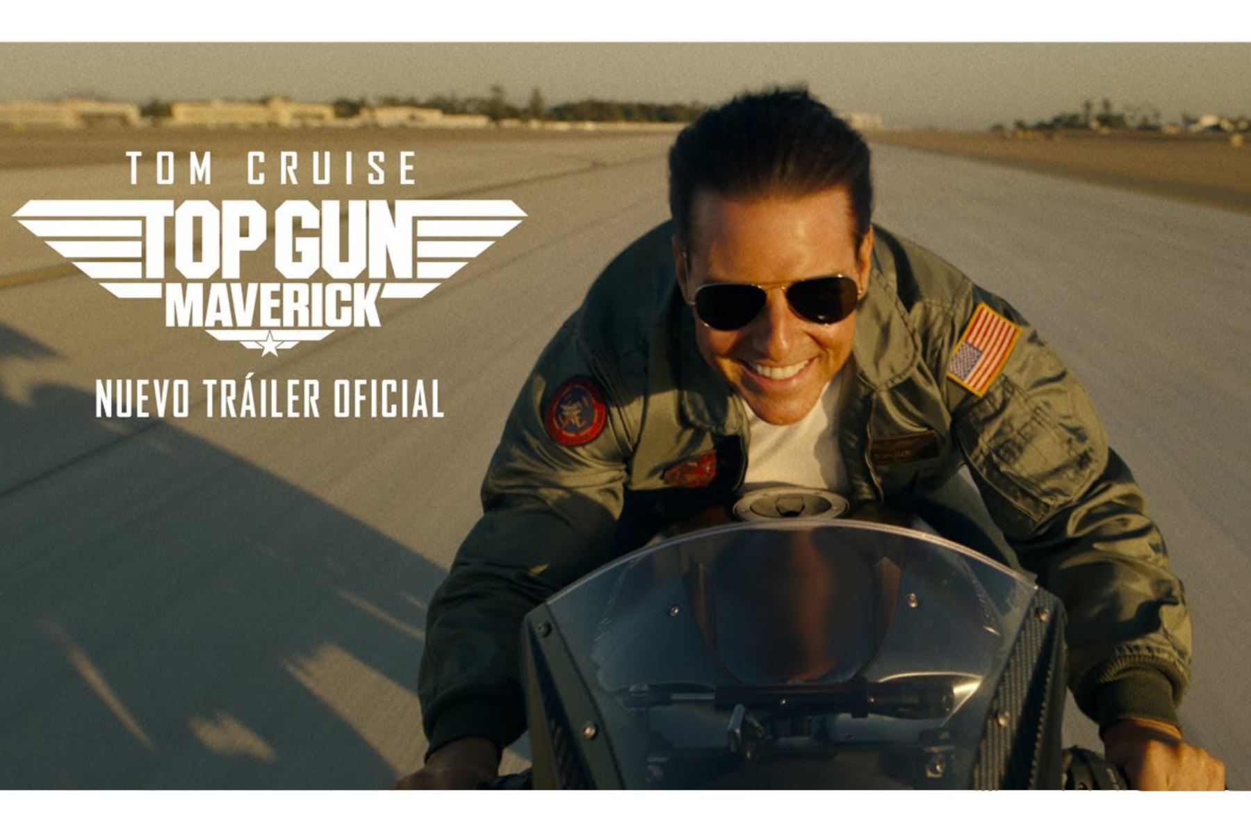 Tom Cruise presenta la secuela de Top Gun desde el fuselaje de un avión en vuelo [video]