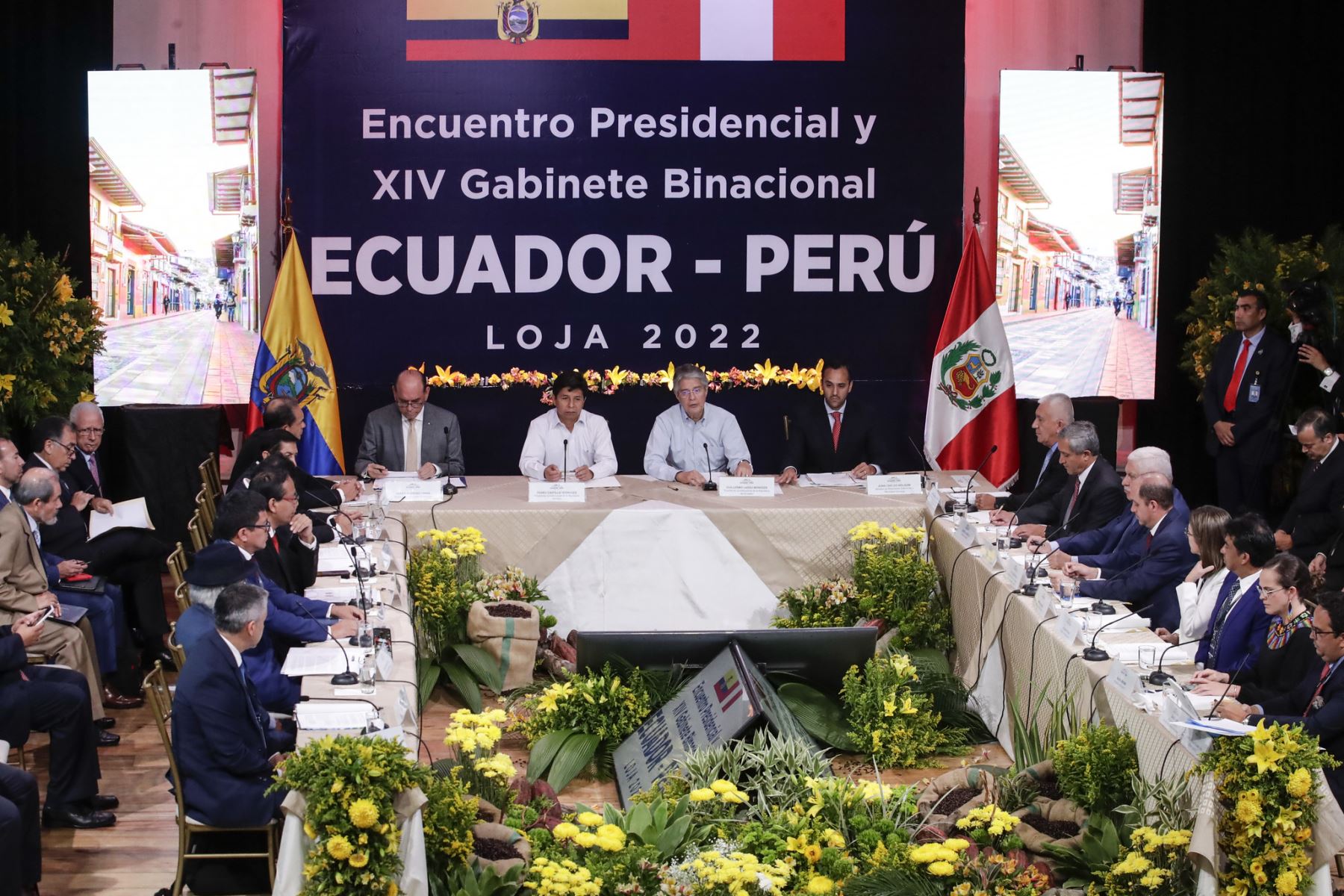 Presidente Castillo: Perú y Ecuador reafirman compromiso de trabajar por zonas fronterizas