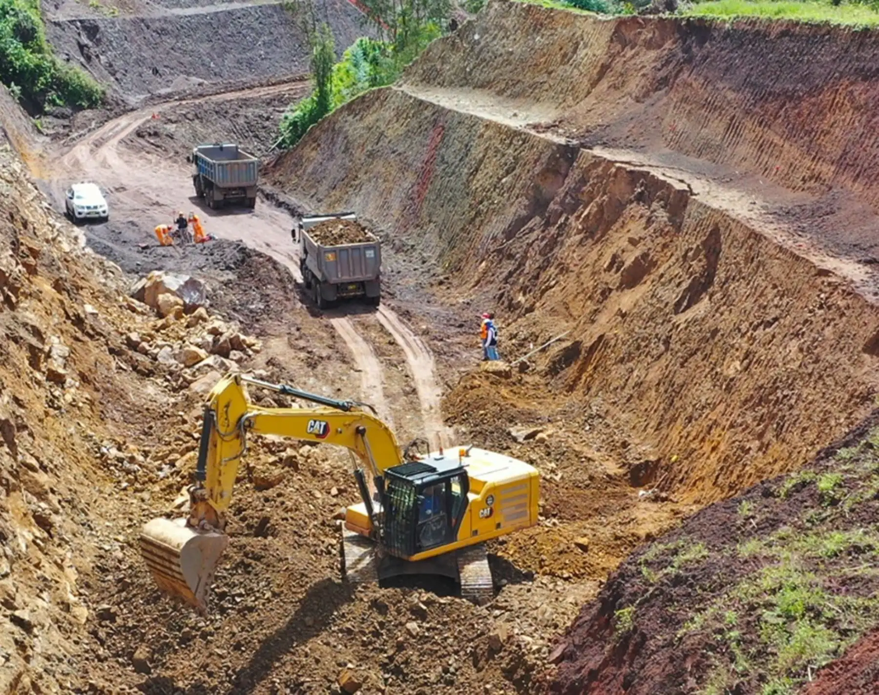 Un equipo de Provías Nacional inspecciona las rutas nacionales en la ciudad de Abancay, región Apurímac, para mejorar condiciones de tránsito en la zona, informó el MTC. ANDINA/Difusión