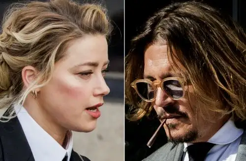 La opinión pública estuvo sólidamente del lado de Depp, con Heard en el punto de mira de innumerables publicaciones en línea y memes, algunos de los cuales se describen como una "misoginia abierta". Foto: AFP
