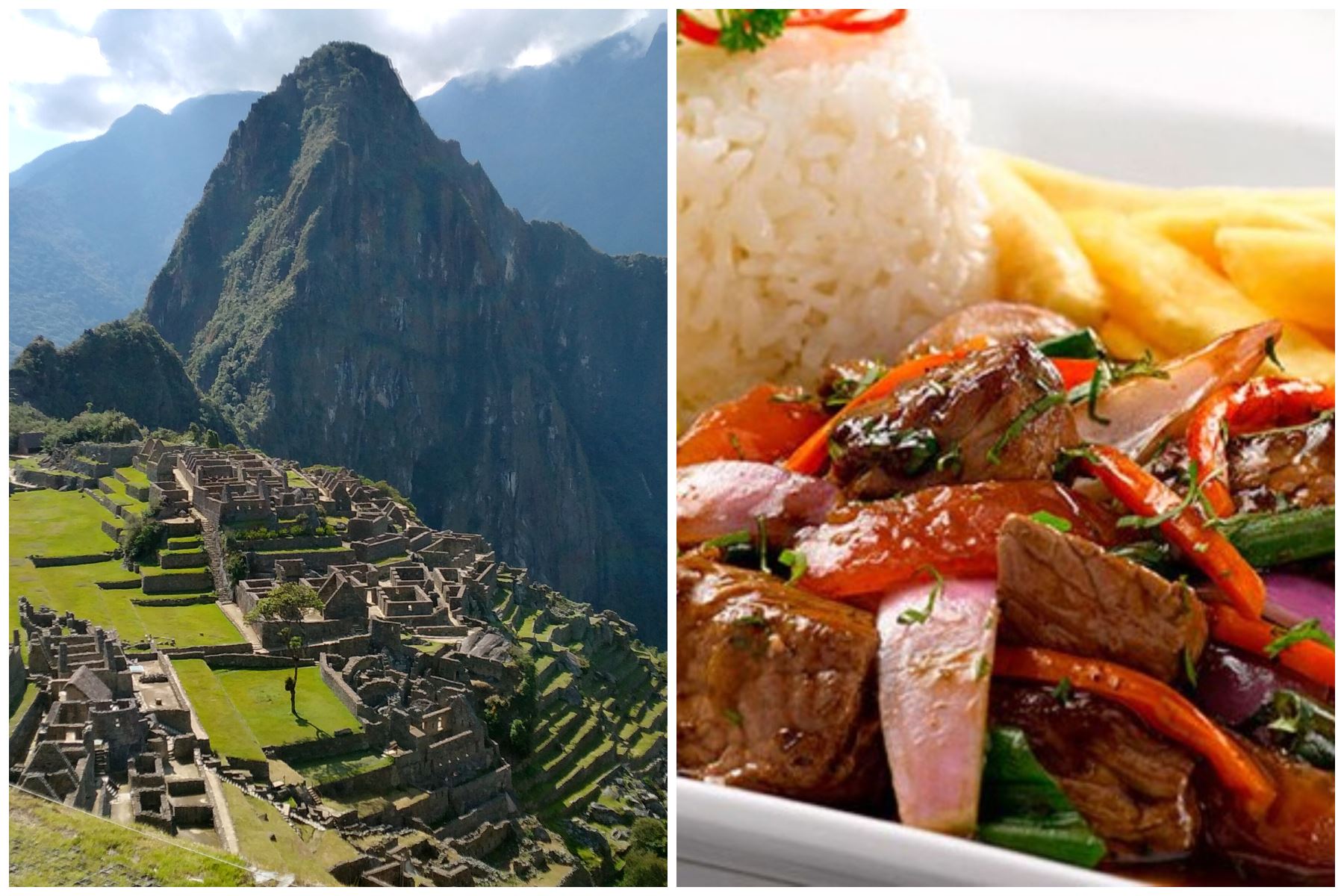 Famosa comediante japonesa mostró su gusto por gastronomía peruana en video promocional, donde se añadieron imágenes de Machu Picchu. Foto: ANDINA