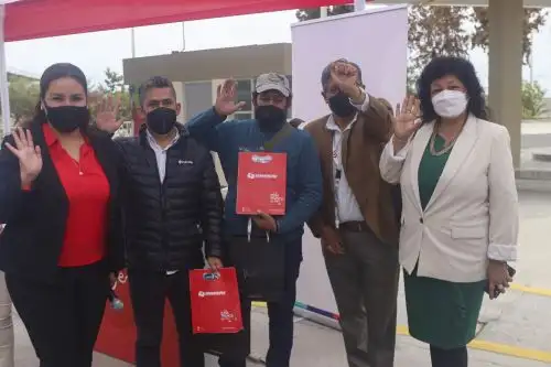 La actividad de recepción fue organizada por Promperú y el Gobierno Regional de Tacna. ANDINA/Eddy Ramos