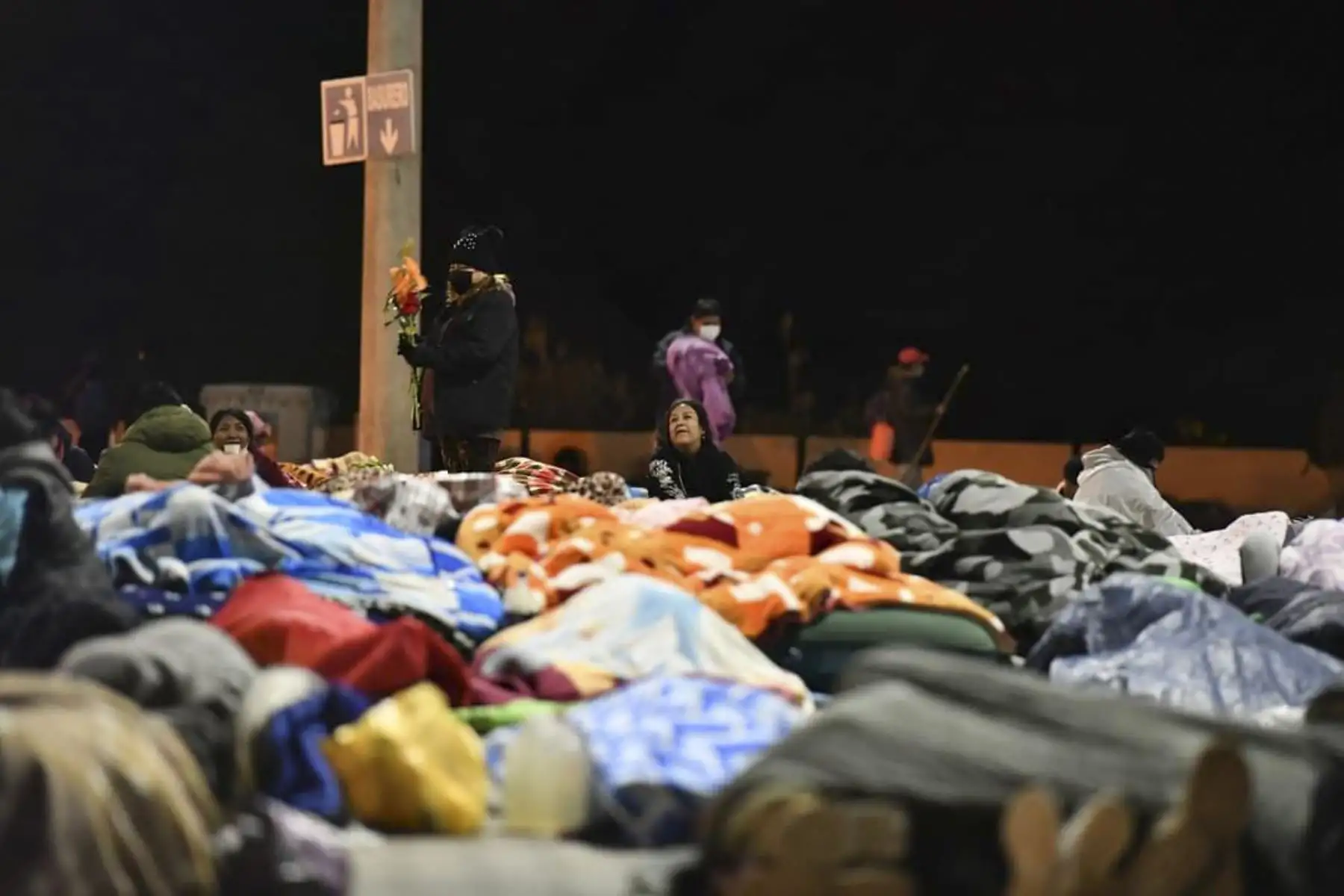 Después de dos años, los fieles de la Virgen de Chapi, patrona de Arequipa, participaron este sábado 30 de abril y el primero de mayo de las misas organizadas en su homenaje, las mismas que fueron suspendidas por la pandemia del covid-19. Foto: Cortesía Diego Ramos