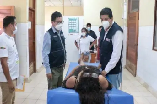 El Minsa enviará en los próximos días insumos médicos para atender las demandas de las personas del centro poblado Santa Rosa.