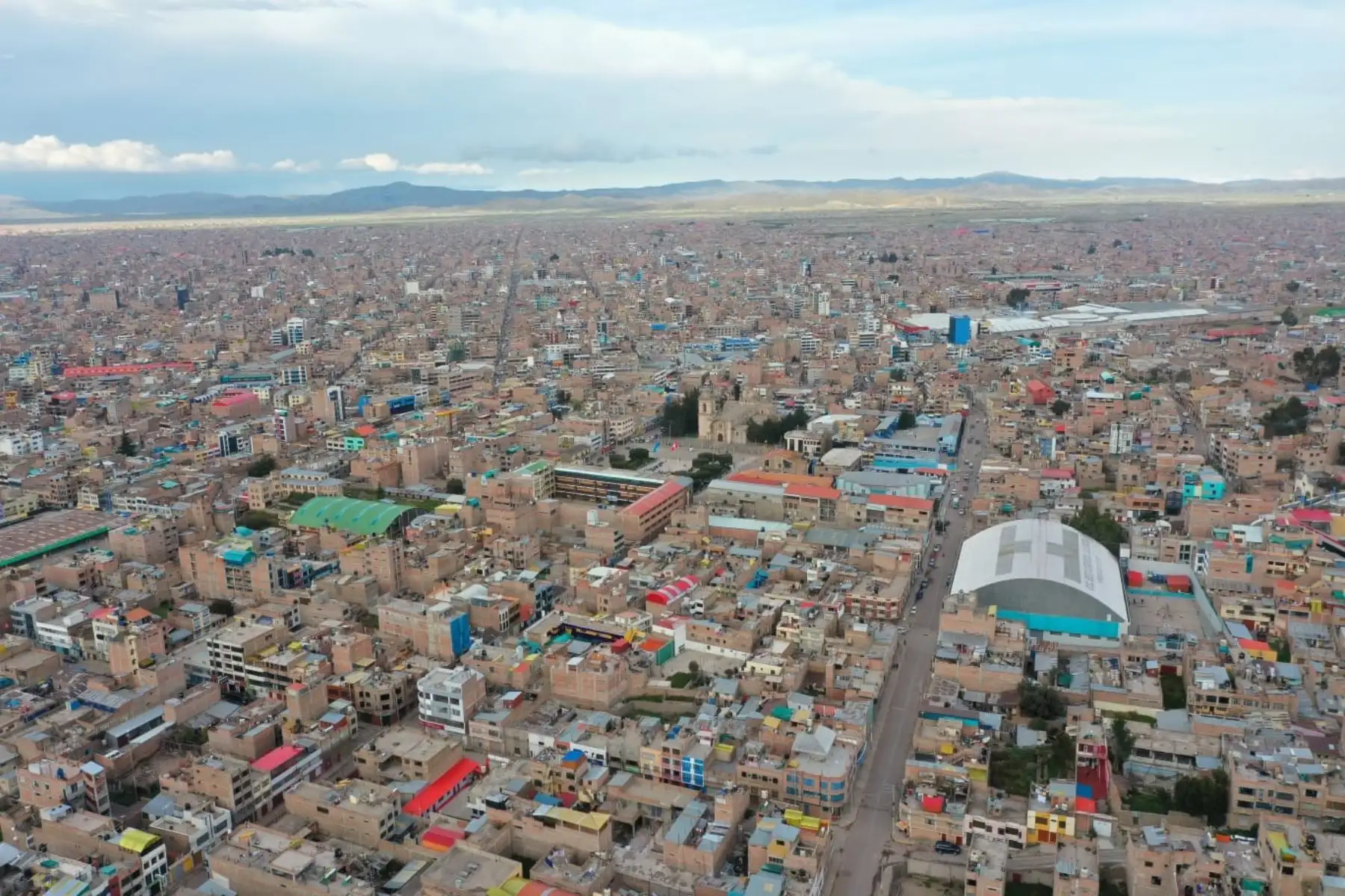 Vista de la ciudad de Juliaca, región Puno. ANDINA/Difusión