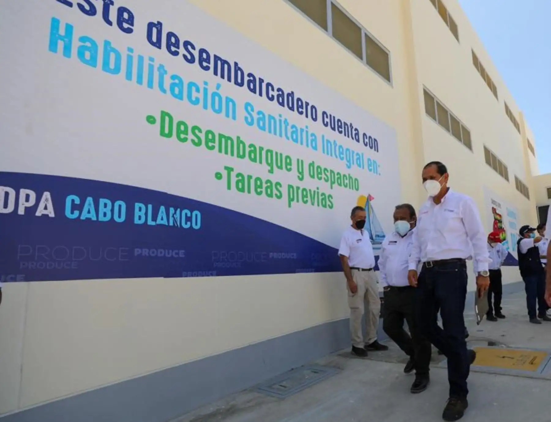 Produce invierte alrededor de S/ 39 millones en desembarcadero pesquero Cabo Blanco, ubicado en la provincia de Talara, región Piura, y que será proximamente inaugurado.