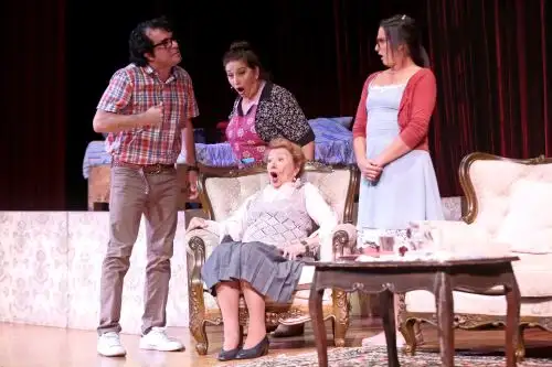 Escena de la comedia 