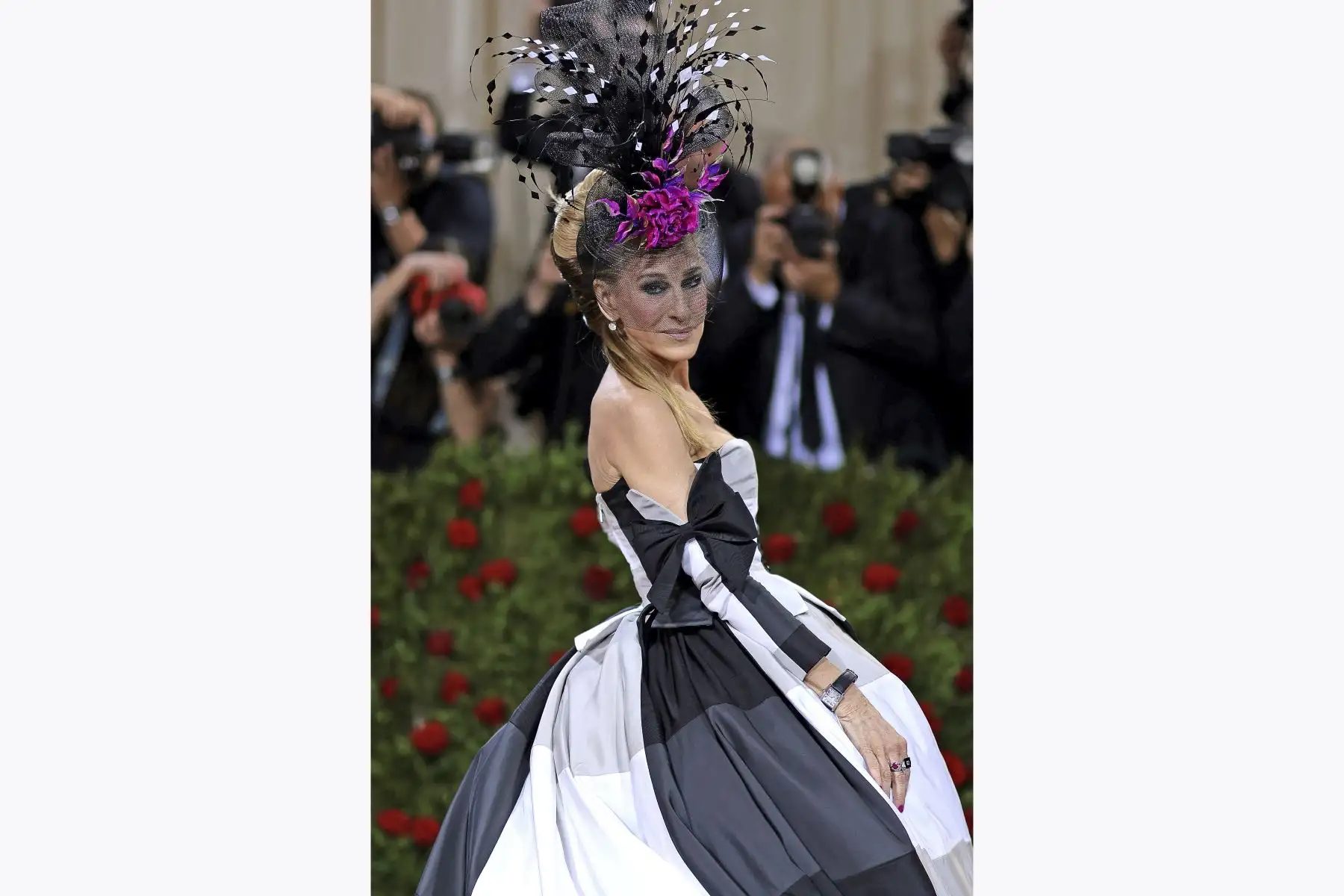 Sarah Jessica Parker asiste a la Gala Met 2022 que celebra "In America: An Anthology of Fashion" en el Museo Metropolitano de Arte el 2 de mayo de 2022 en la ciudad de Nueva York.
Foto: AFP
