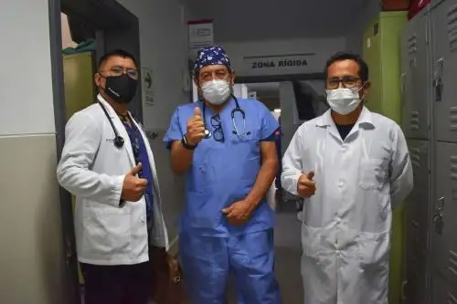 Especialistas del Hospital Víctor Ramos Guardia de Huaraz (Áncash) practicaron exitosa intervención. Foto: ANDINA/Difusión