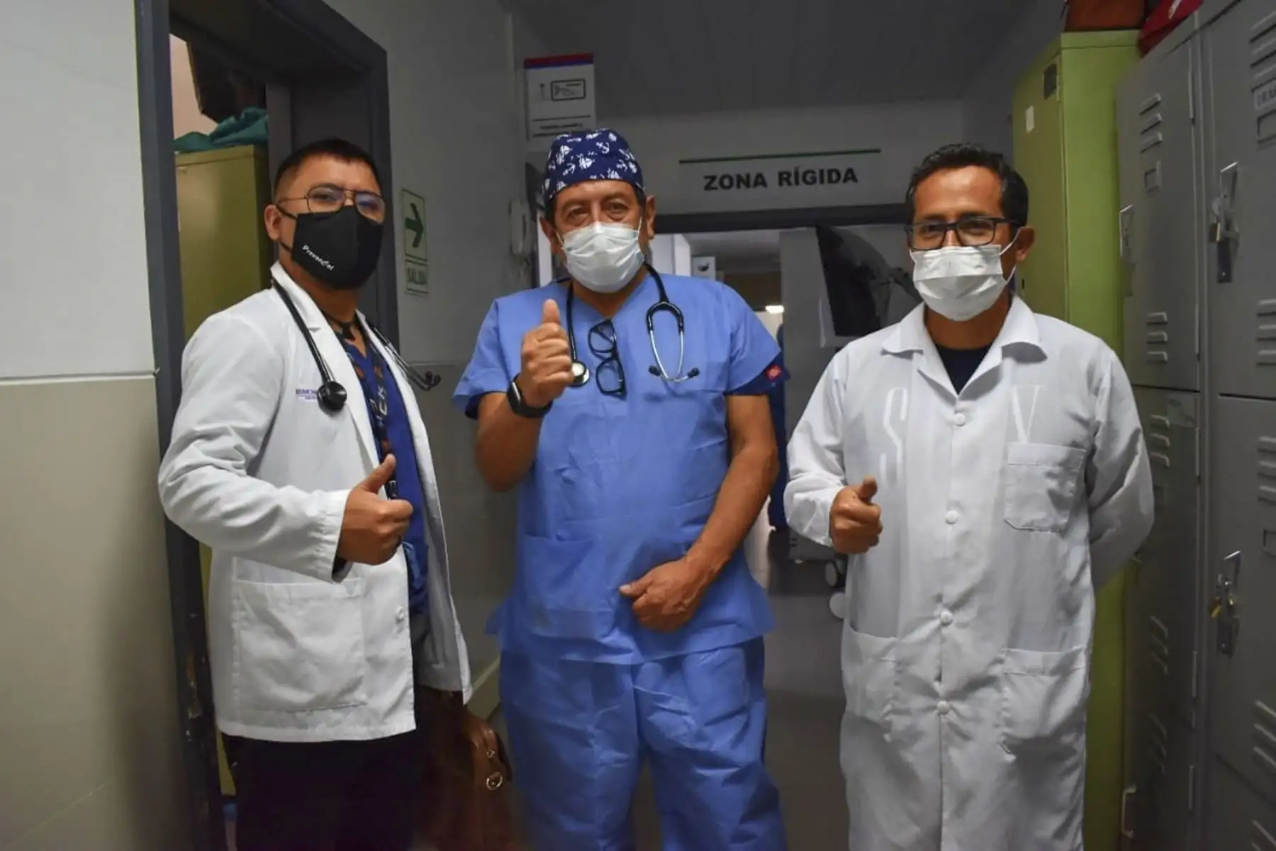 Especialistas del Hospital Víctor Ramos Guardia de Huaraz (Áncash) practicaron exitosa intervención. Foto: ANDINA/Difusión