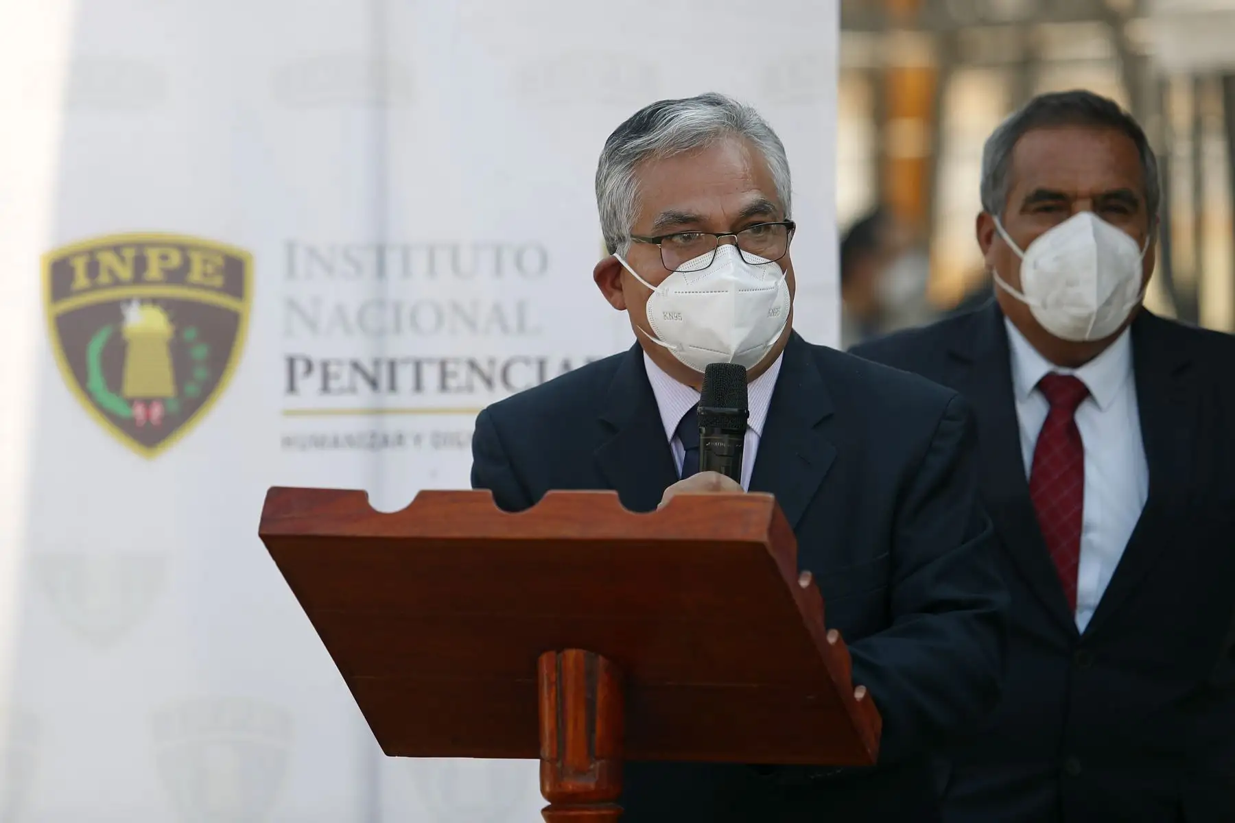 Participa el tercer miembro del Consejo Nacional Penitenciario del INPE, Leoncio Delgado. Foto: ANDINA/Renato Pajuelo