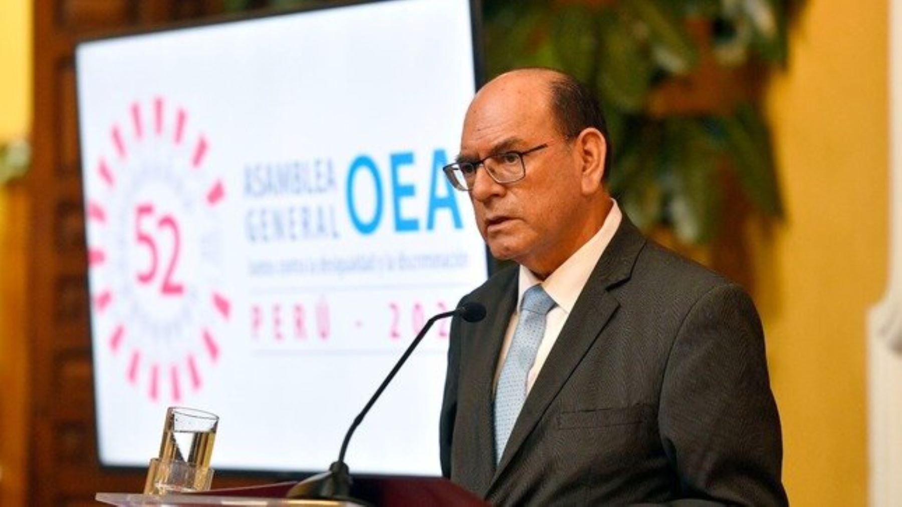 Canciller conmemora el 74° aniversario de la adopción de la Carta de la OEA