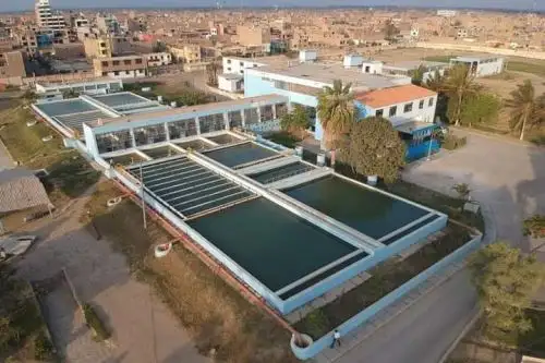 Planta de agua potable de Chiclayo.