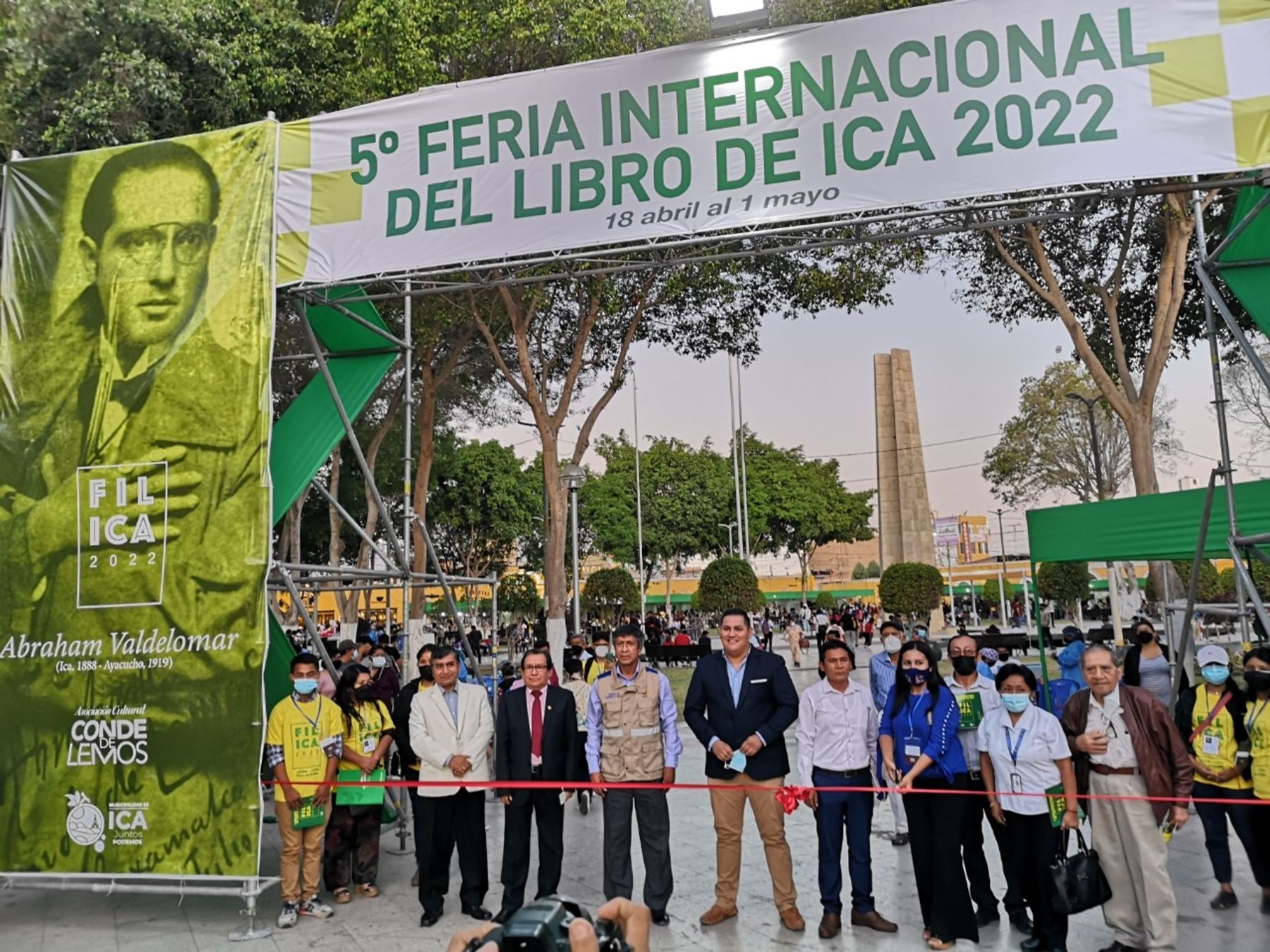 Ica resalta asistencia de más de 95,000 personas a la Feria Internacional del Libro