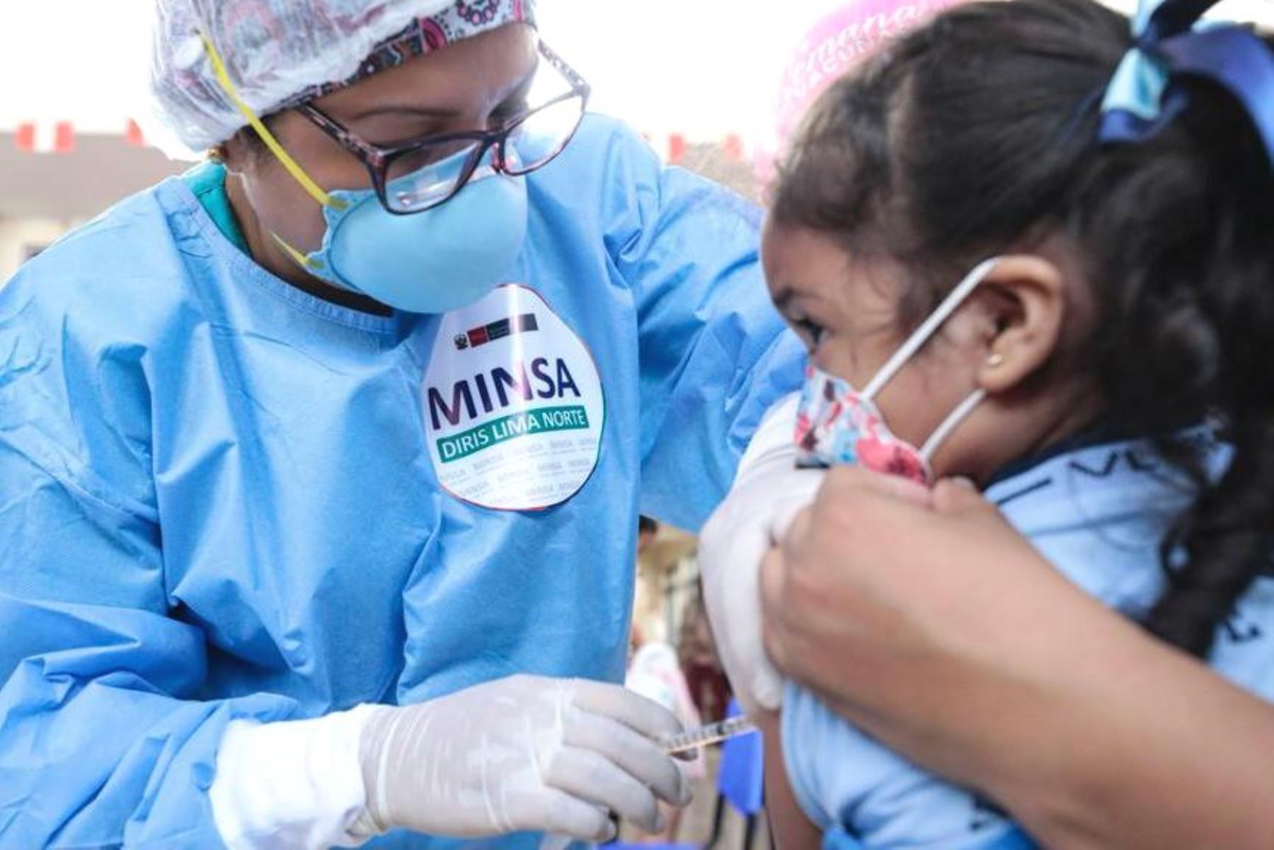 Minsa: niños requieren dos dosis de la vacuna contra la influenza. Foto: ANDINA/Difusión.