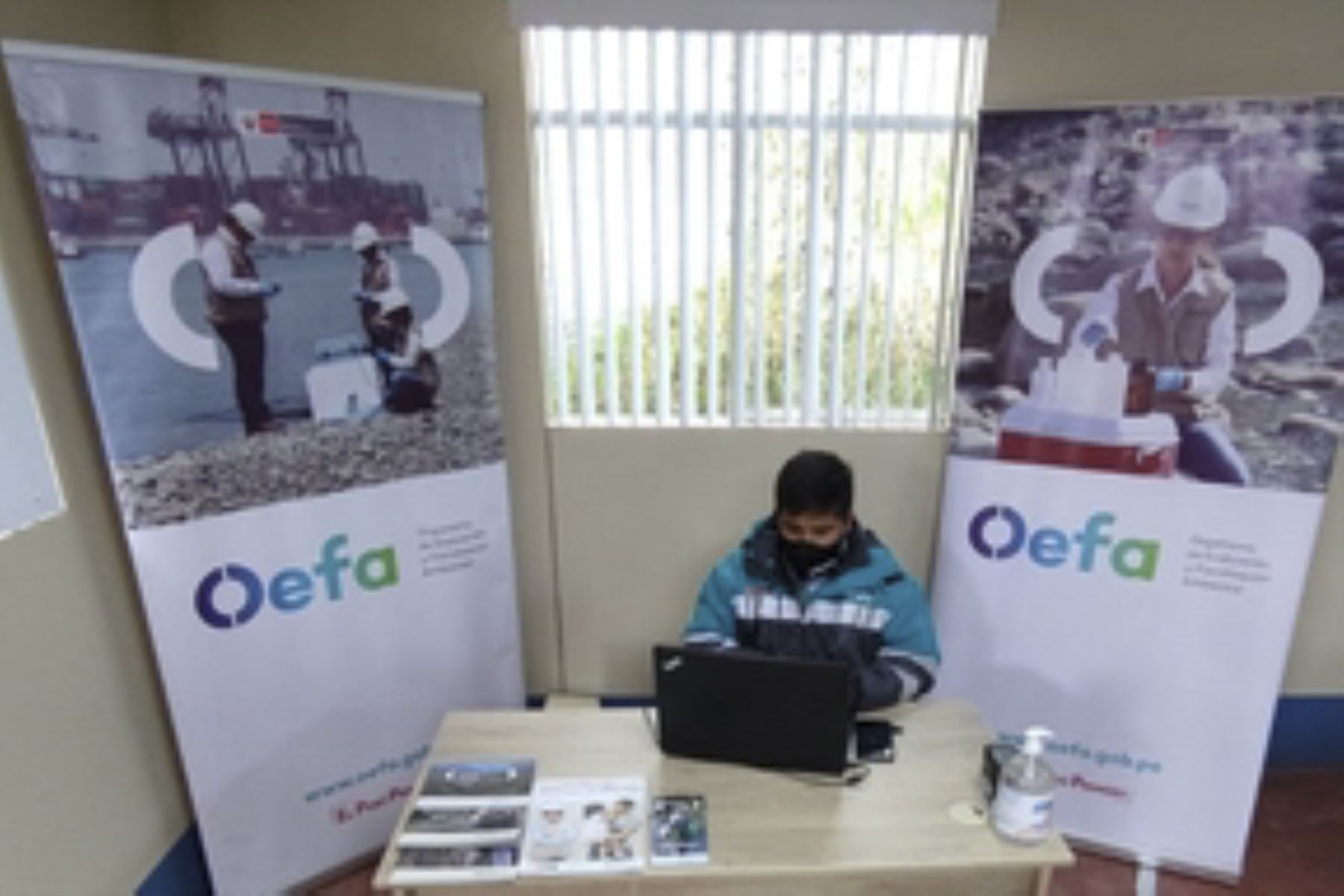 La oficina de atención permanente del OEFA está ubicada en las instalaciones de la municipalidad distrital de Challhuahuacho (Apurímac). Foto: ANDINA/OEFA