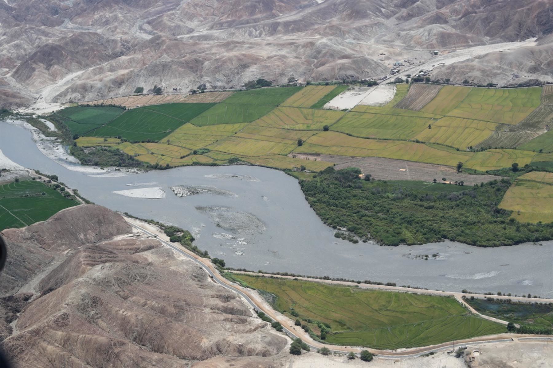 Con sensores tecnológicos, se estudió la seguridad hídrica del río Santa en Áncash