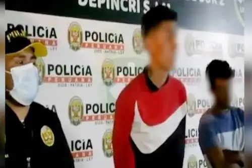 Policía desarticula banda criminal Los Cogoteros del Sur. Foto: ANDINA/Difusión.