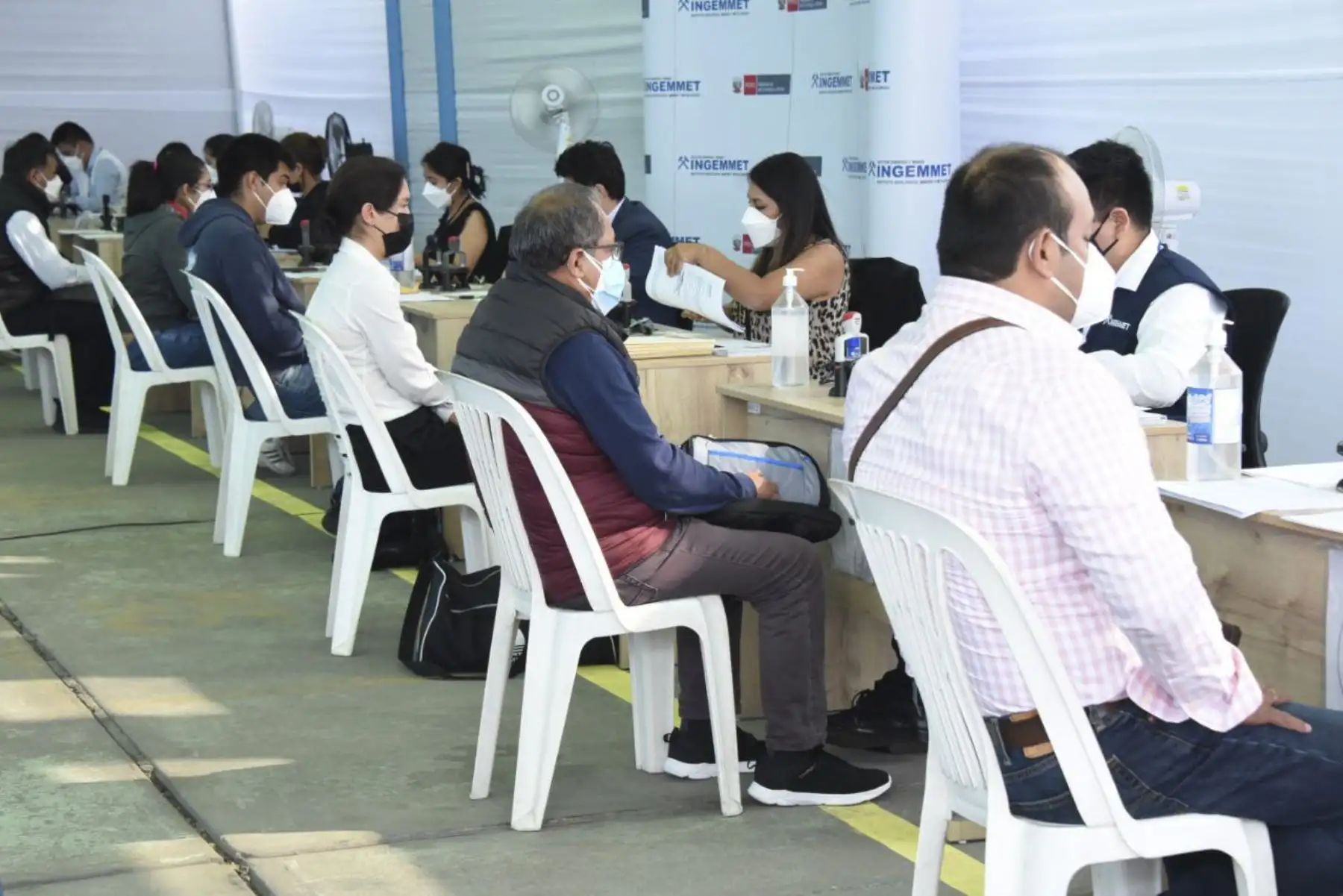 El Evento de Aviso de Retiro y Libre Denunciabilidad se desarrolló el 3 de mayo a escala nacional. Foto: ANDINA/Ingemmet