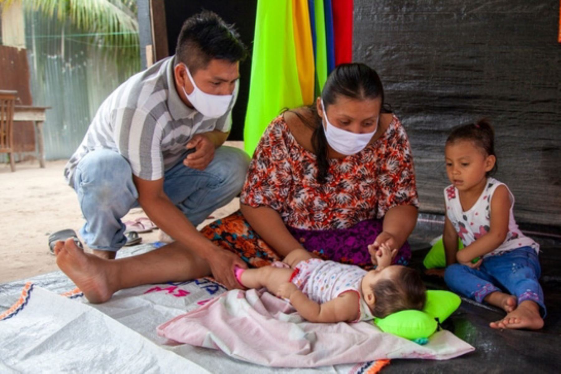 Cuna Más reanuda atención presencial a 2,882 niños menores de 36 meses en Ucayali