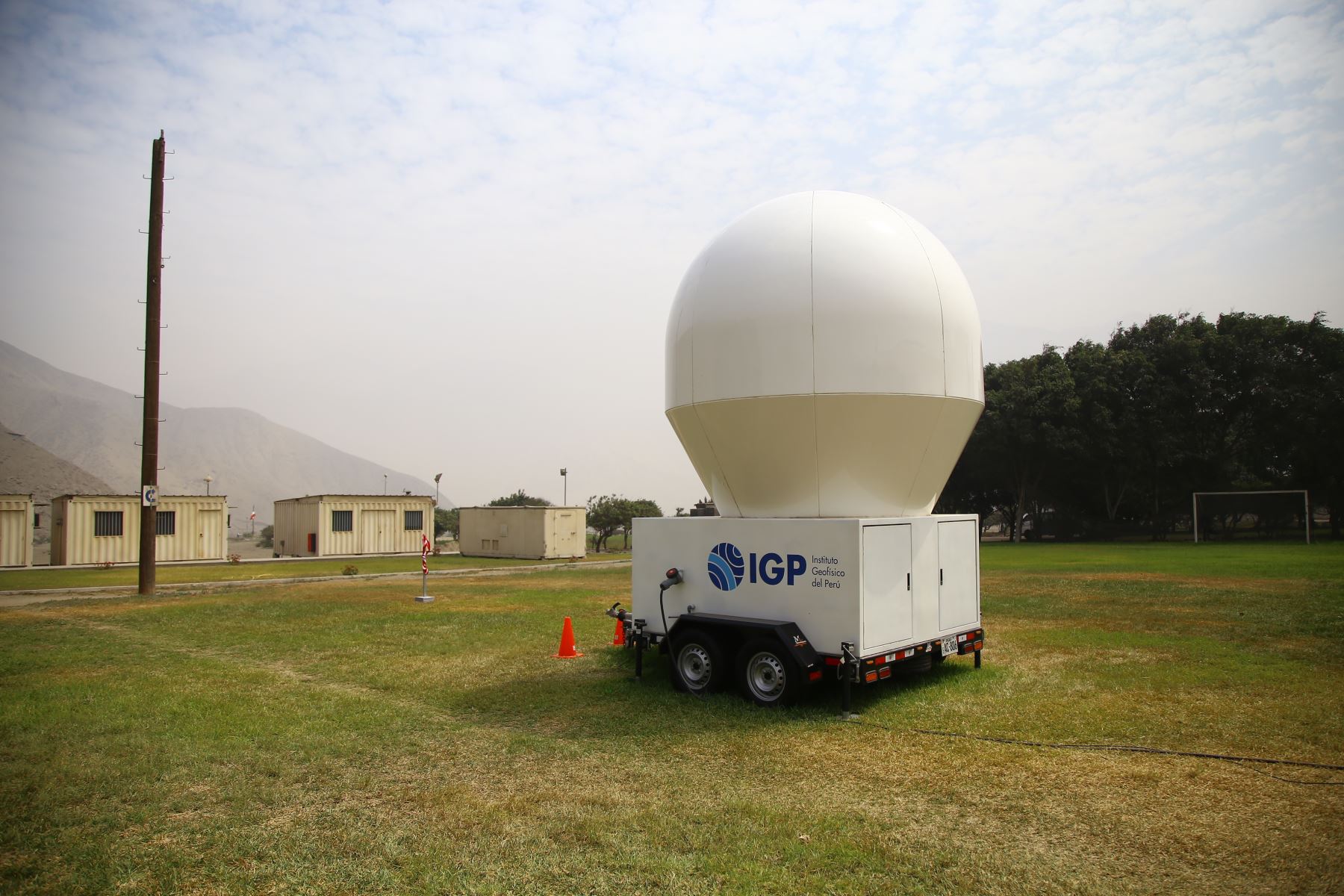 El radar SOPHy ha sido desarrollado por ingenieros, investigadores y técnicos peruanos que laboran en el Radio Observatorio de Jicamarca del IGP. Foto: ANDINA/Minam.