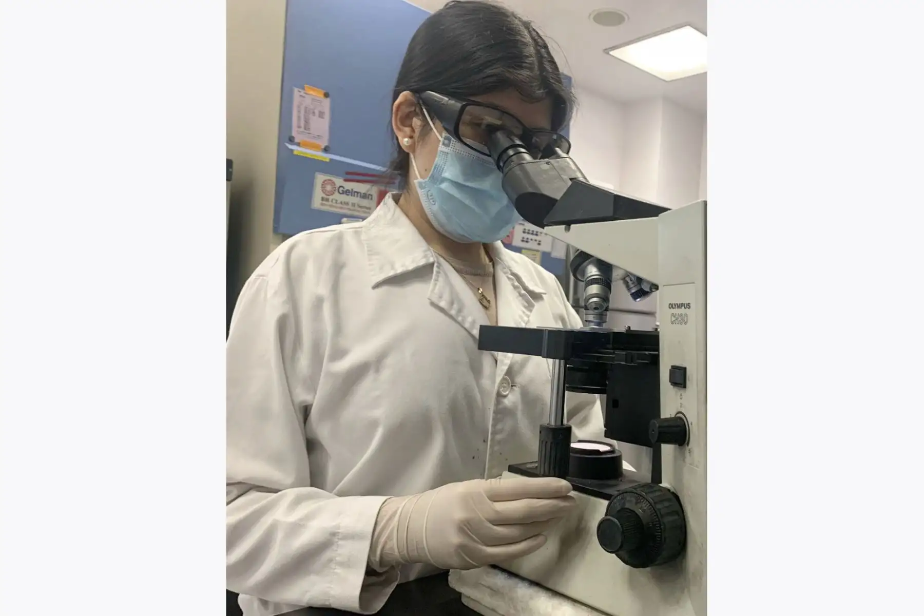 La bióloga trabaja con la cloroquina que se usa desde hace tiempo en el tratamiento de la malaria y así poder evaluar cómo estas drogas afectan al parásito.
