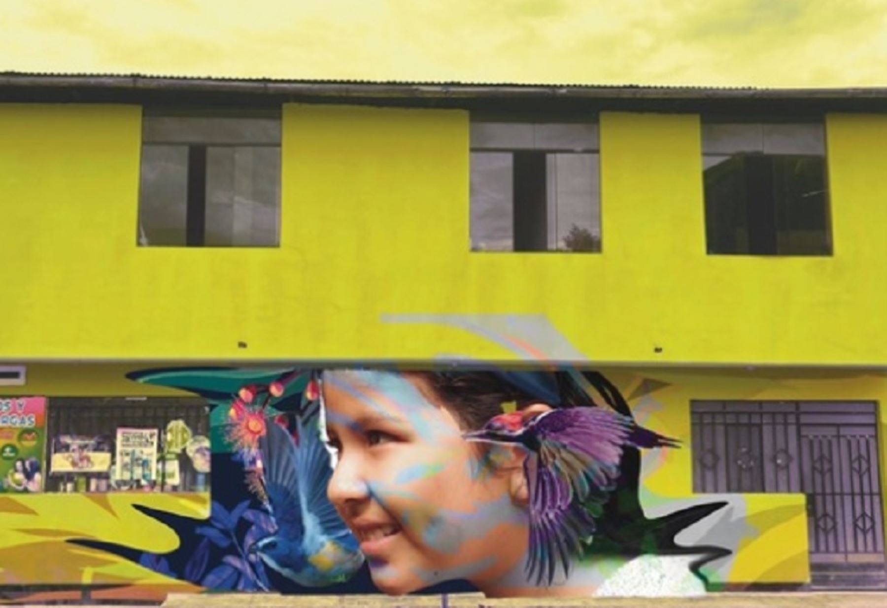 Moyobamba: sector Cultura promueve pintado de murales en Pacto por la Cultura al 2030