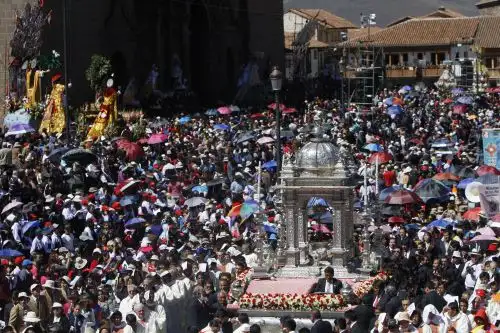 El Corpus Christi es una celebración con bastante arraigo en el Cusco, así como en otros puntos del país. Foto: ANDINA/Percy Hurtado Santillán