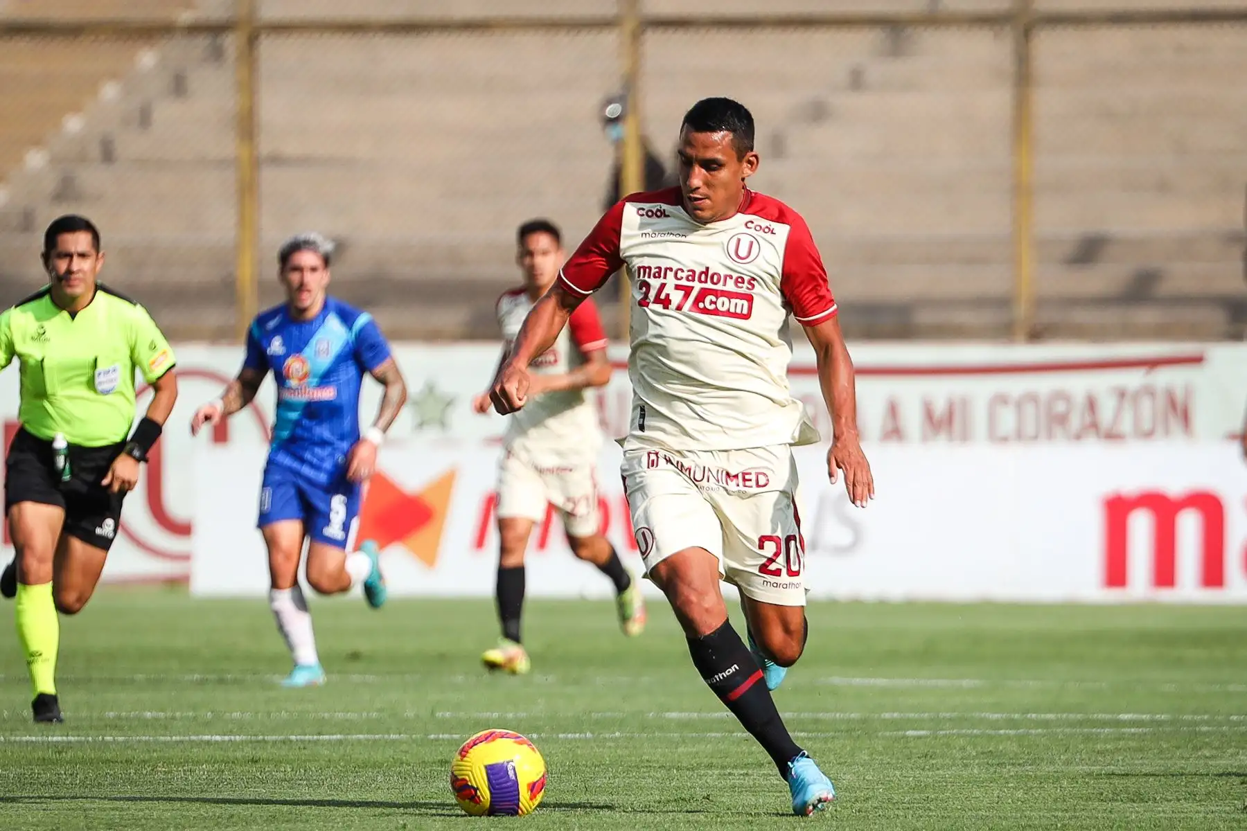 Universitario choca ante Alianza Atlético por la fecha 13 de la Liga 1, en el Estadio Monumental. Foto: Club Universitario de Deportes