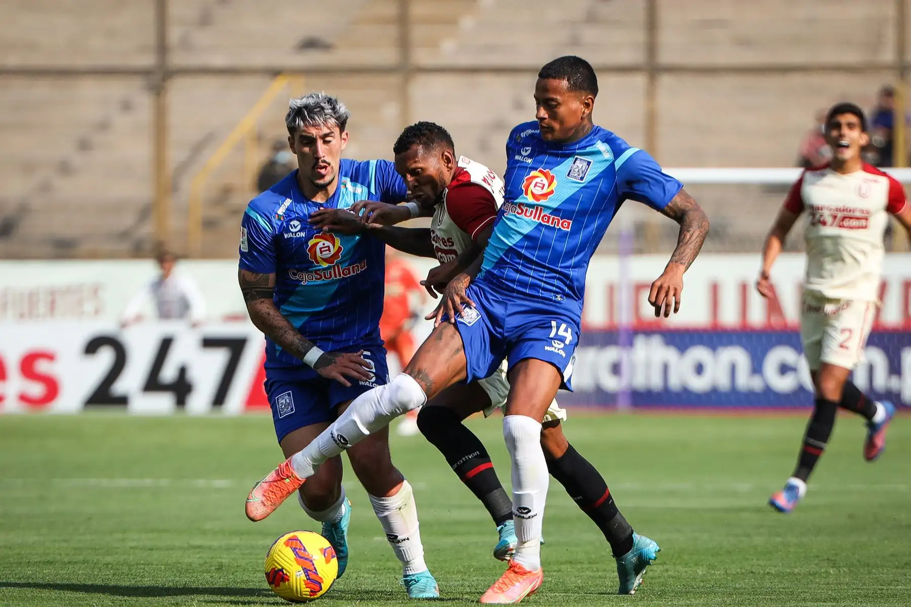 Universitario choca ante Alianza Atlético por la fecha 13 de la Liga 1, en el Estadio Monumental. Foto: Club Universitario de Deportes