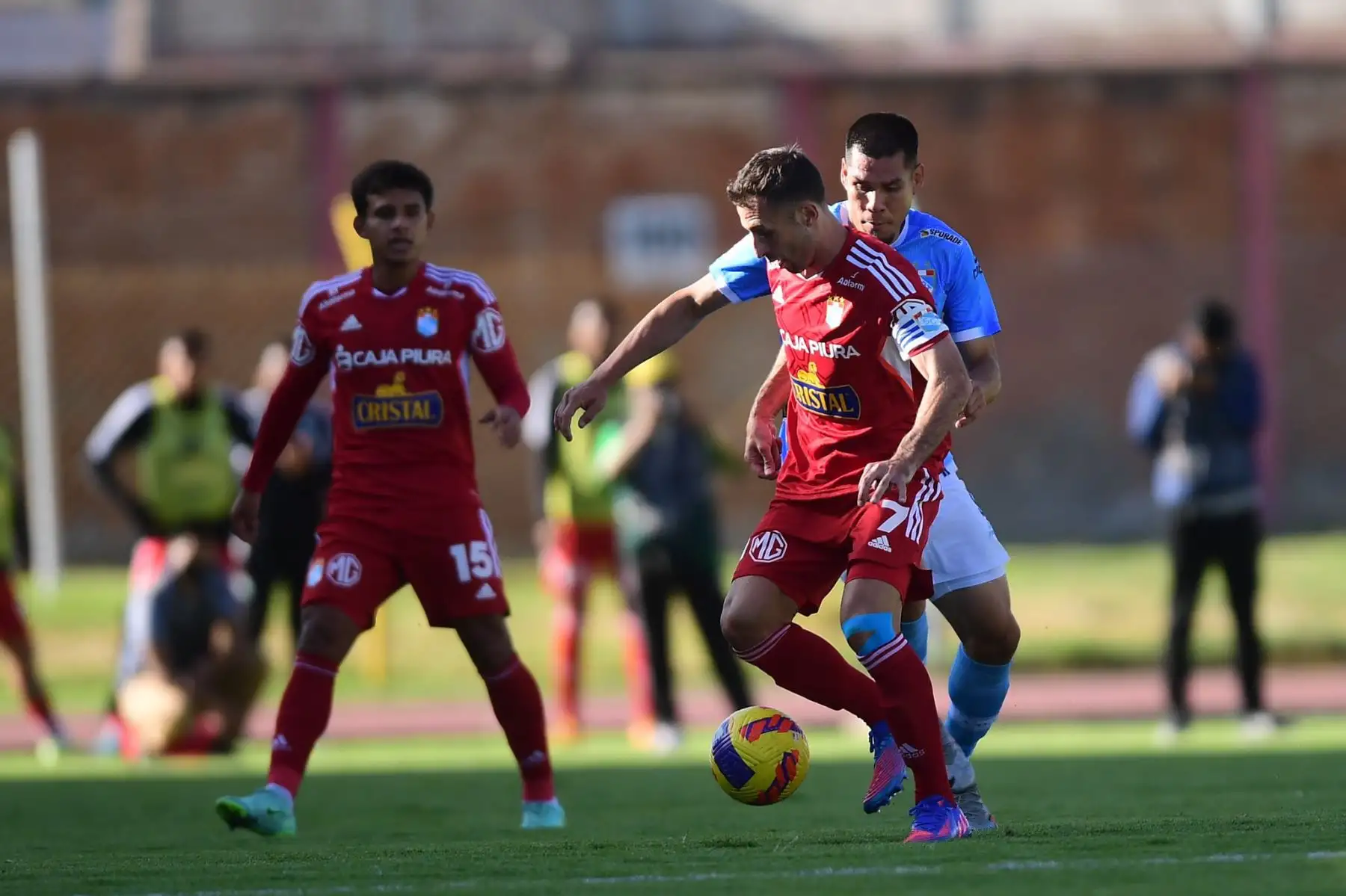 Sporting Cristal choca ante ADT por jornada 13 de la Liga 1, en el Estadio del IPD, en Huancayo. Foto: ITEA Comunicaciones