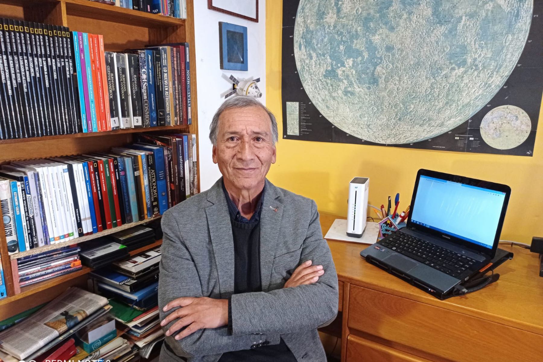 El astrónomo cusqueño, Erwin Salazar Garcés, es autodidacta y un apasionado de la astronomía inca.
