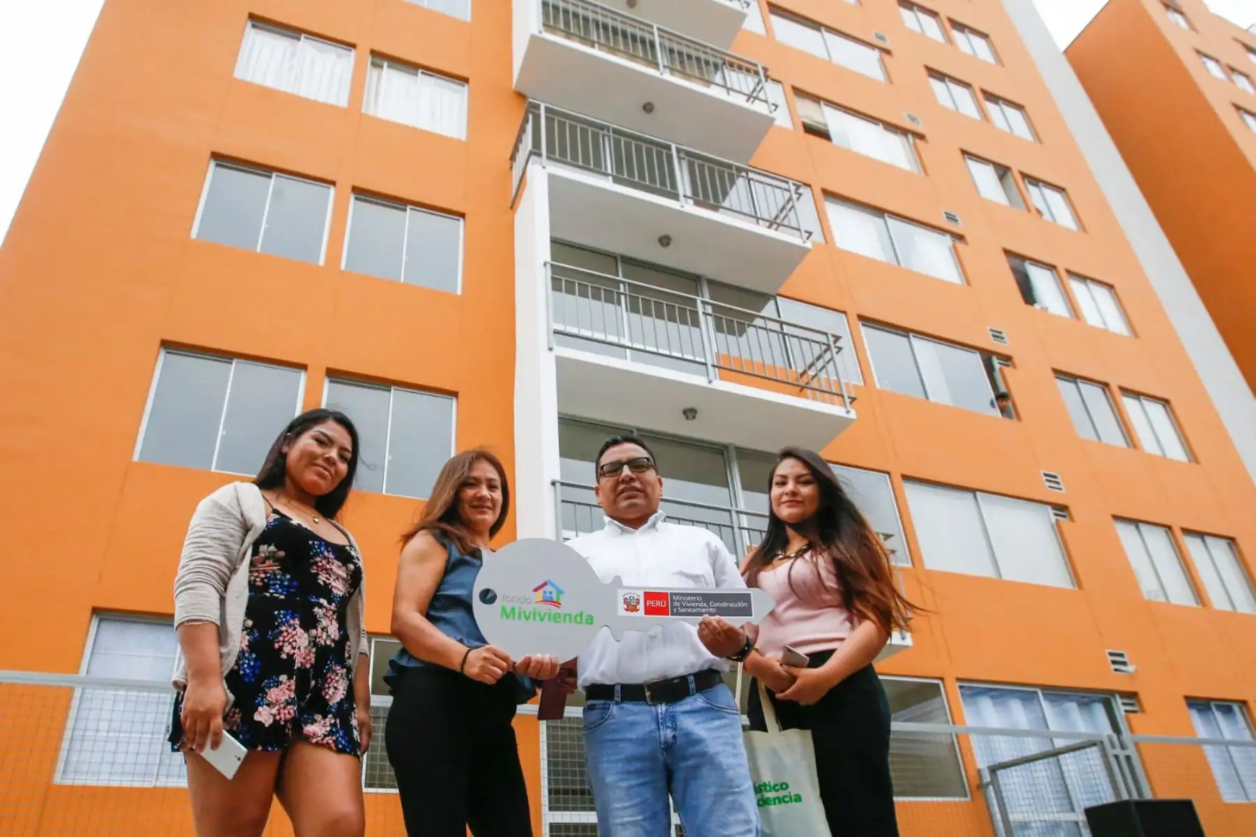Más familias acceden a una vivienda propia con programas del Ministerio de Vivienda Construcción y Saneamiento. Cortesía MVCS