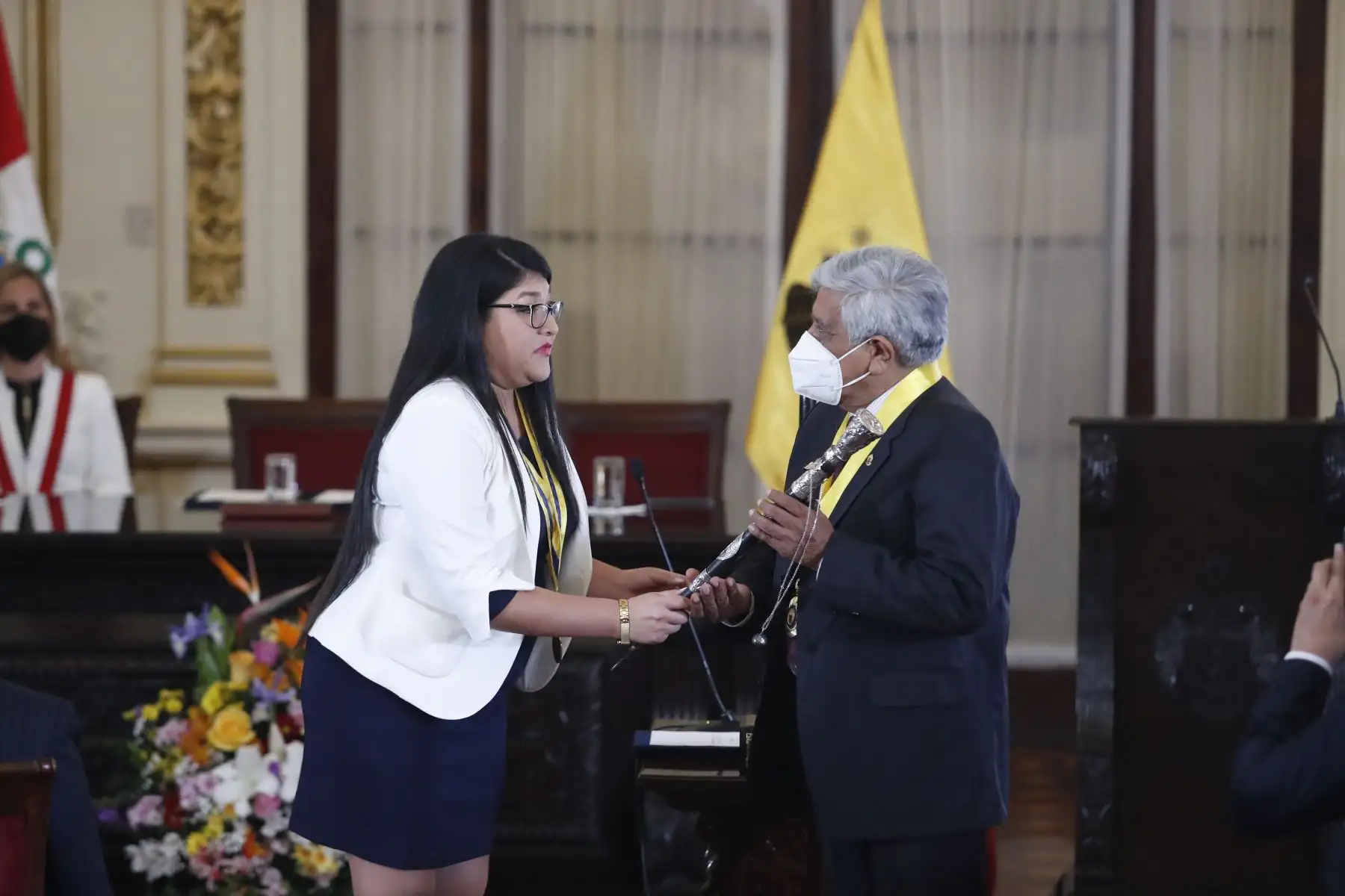 El arquitecto Miguel Eugenio Romero Sotelo jura como nuevo alcalde metropolitano de Lima. Foto: ANDINA/ Renato Pajuelo