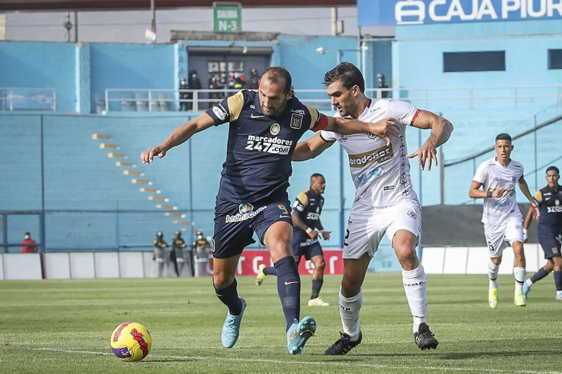 Alianza Lima venció por 1-0 a San Martín por la fecha 13 de la Liga 1 Betsson 2022 en el estadio Alberto Gallardo en el Rímac.
Foto: ANDINA/Liga 1