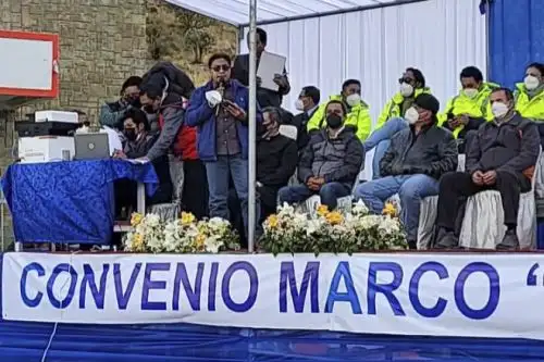 Convenio marca un hito para Antauta y para las relaciones entre las empresas mineras modernas y las poblaciones aledañas. Foto: ANDINA/Difusión
