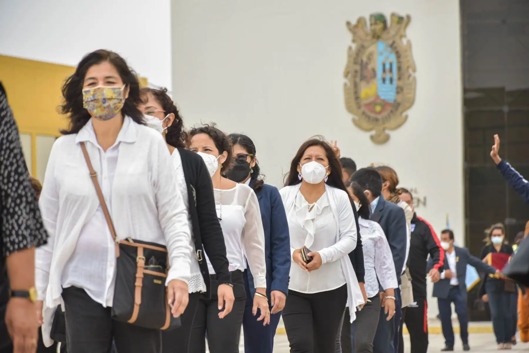 La Universidad Nacional Mayor de San Marcos (UNMSM) inauguró la semana de actividades por su 471 aniversario, con una ceremonia que se llevó a cabo en la plaza Fray Tomás de San Martín de la ciudad universitaria y fue presidida por la rectora Jeri Ramón Ruffner. Foto: ANDINA/UNMSM