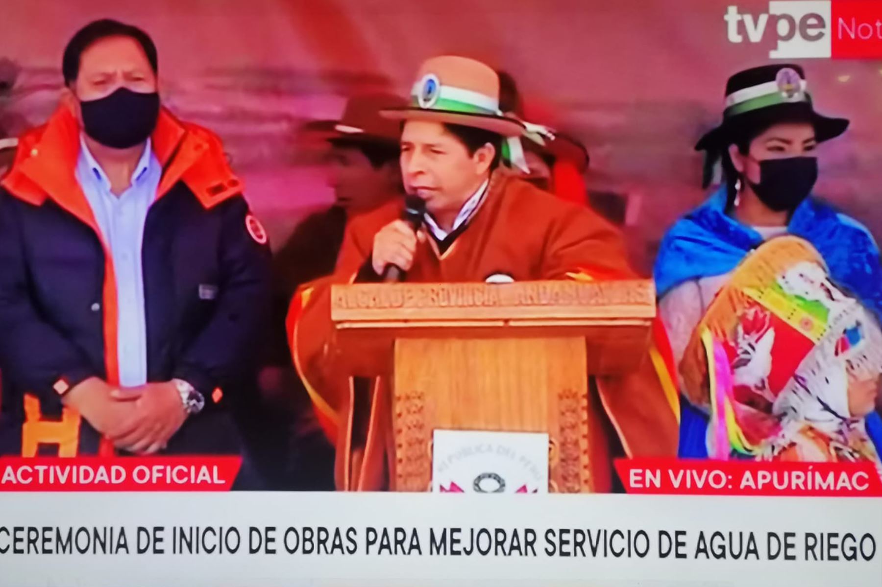 Presidente Castillo: nuestra agenda es atender las necesidades del Perú profundo