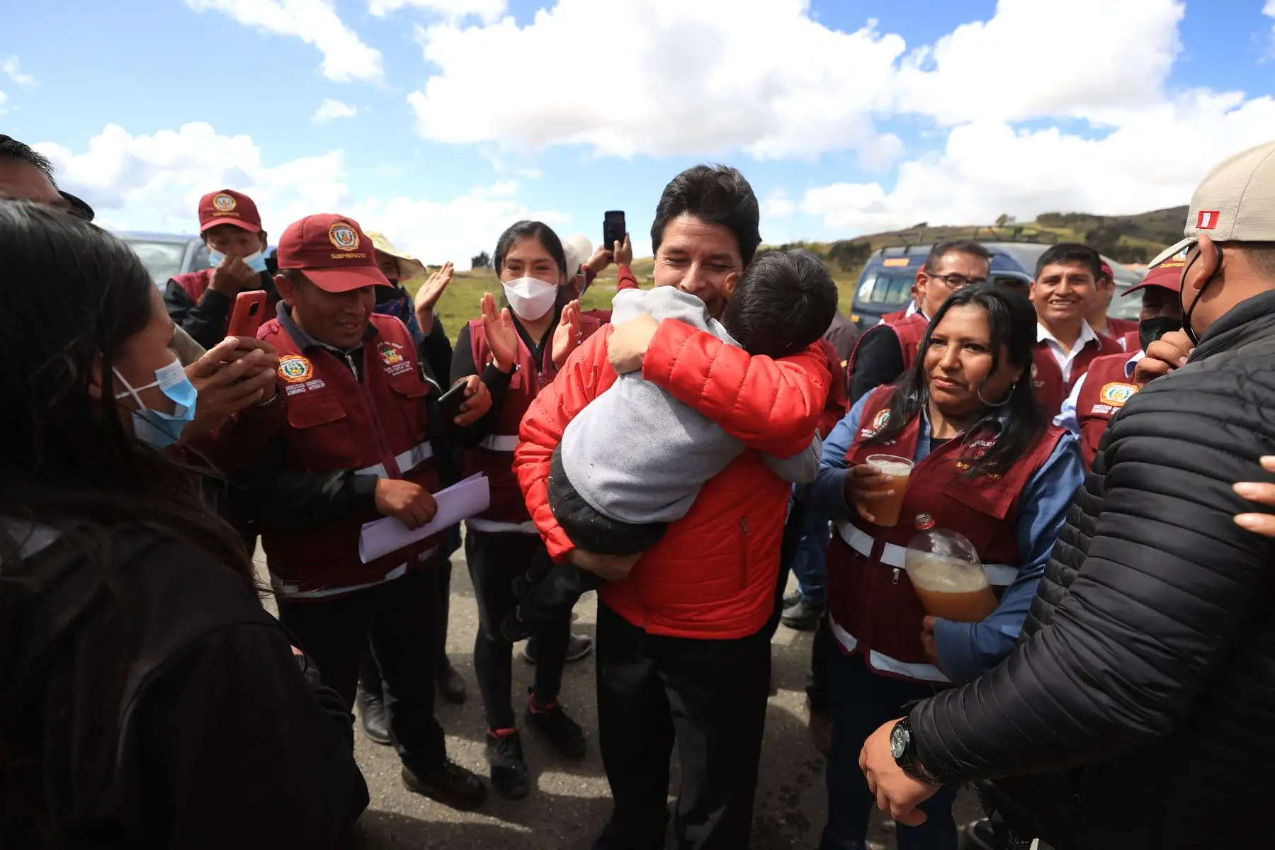 Presidente Castillo coloca la primera piedra de la obra de mejoramiento y ampliación del servicio de riego para siete localidades de la provincia de Andahuaylas.
Foto: ANDINA/Presidencia Perú