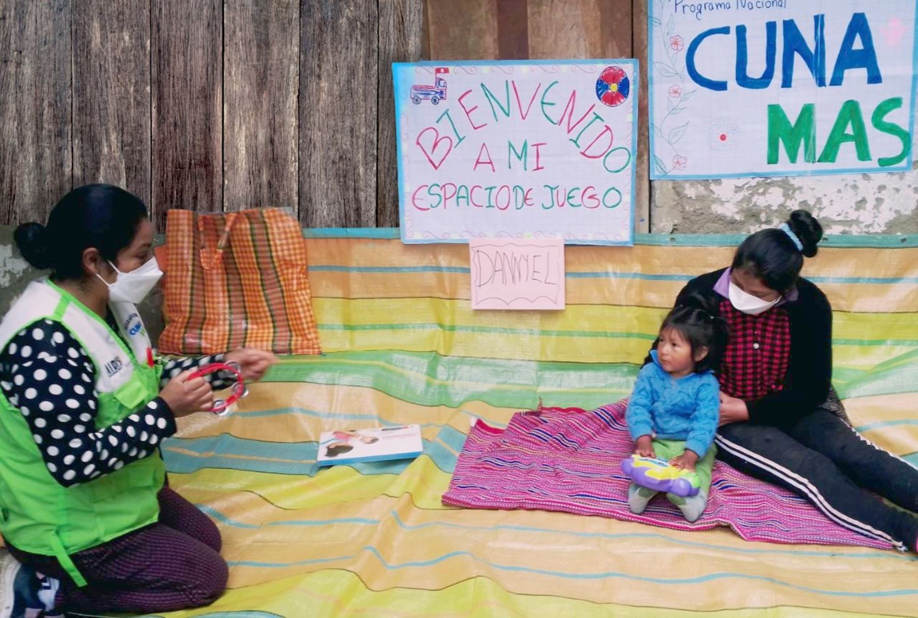 Cunas Más reinicia servicios de manera presencial en Huánuco para atender a 10,000 niños