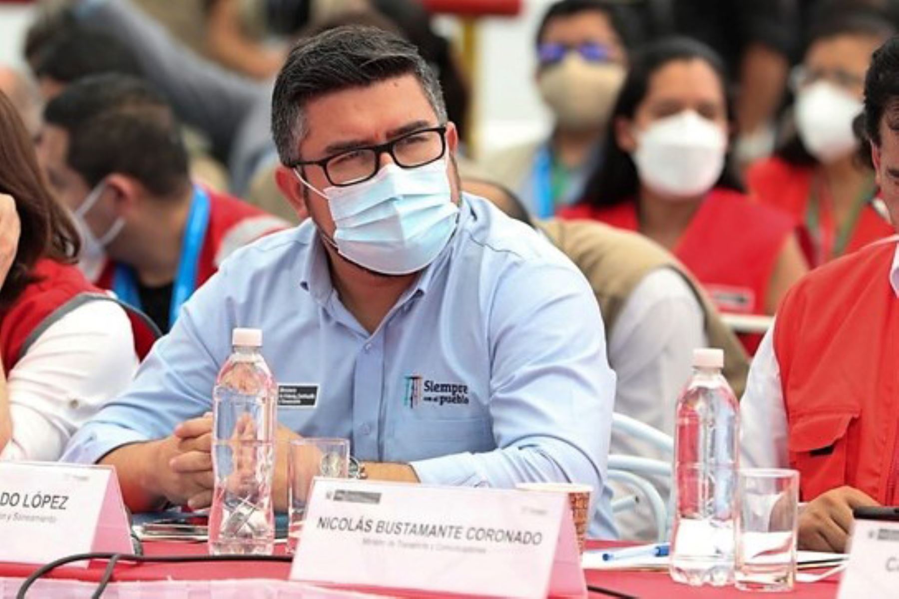 El titular del MVCS, Geiner Alvarado, participó en el Consejo de Ministros Descentralizado en Tumbes. Foto: ANDINA/Difusión