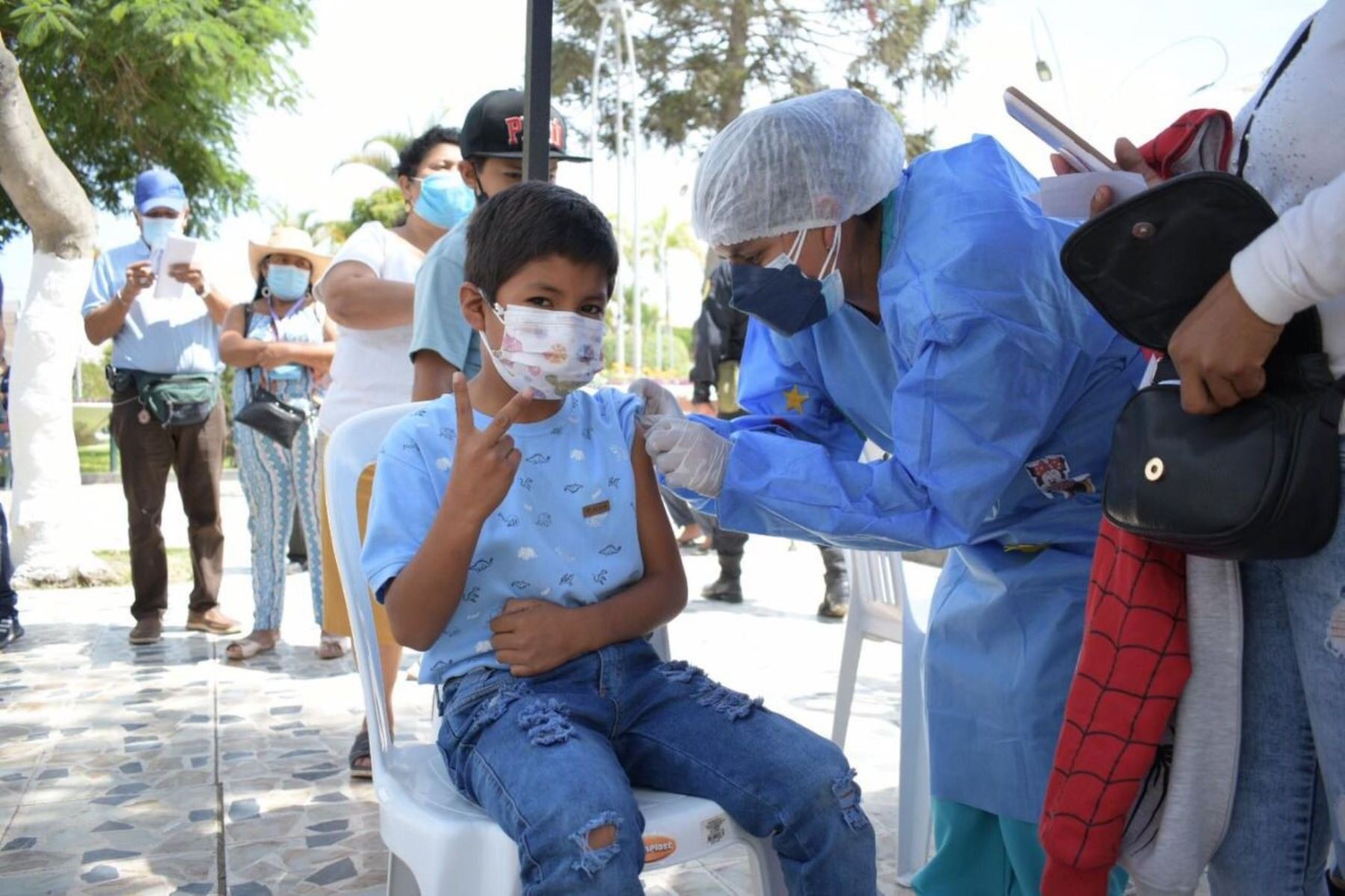 Región Lambayeque sorteará bicicletas entre niños vacunados con dos dosis contra el covid-19. Foto: ANDINA/difusión.