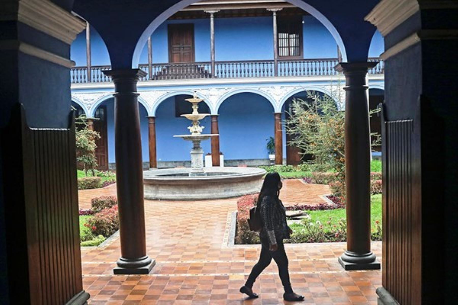 Cuna del saber: Universidad San Marcos conmemora hoy sus 471 años de fundación. Casona. Foto: ANDINA/Difusión.