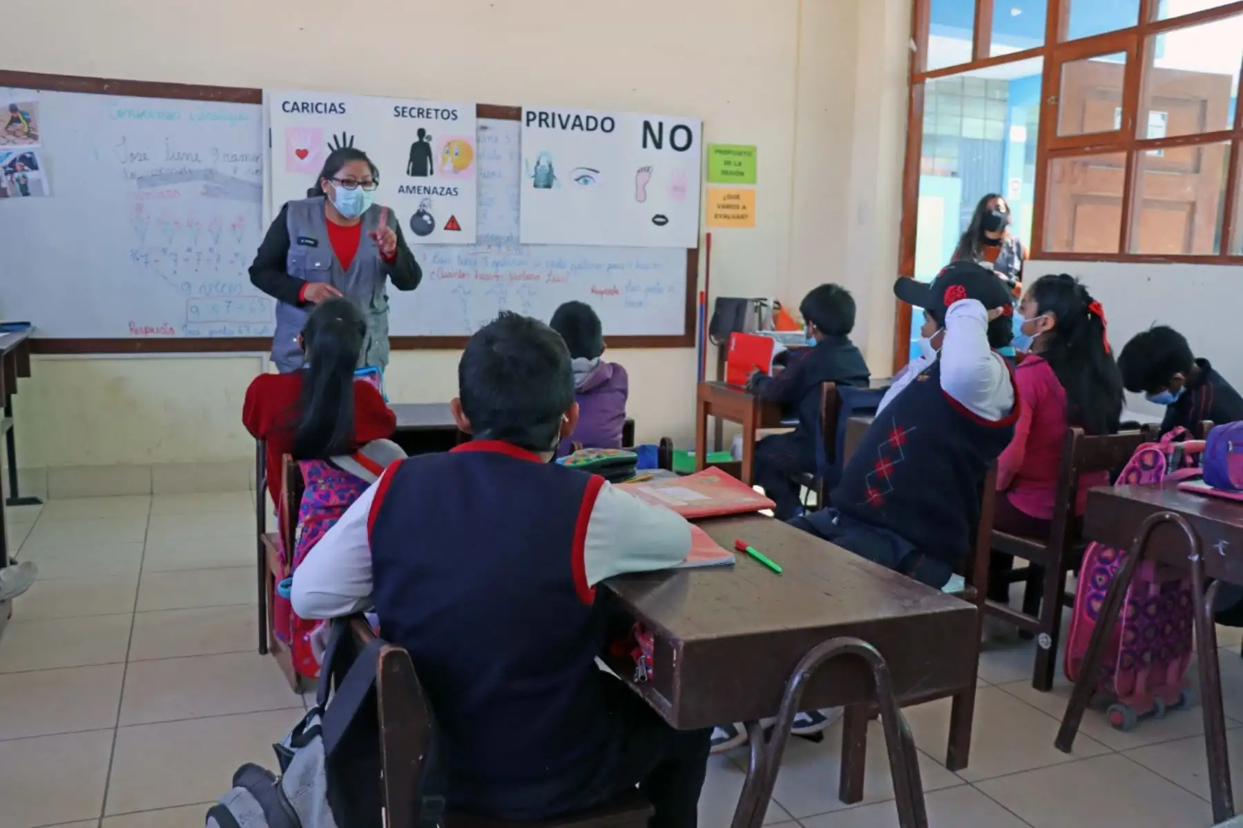 Se dispuso retrasar el horario de ingreso a colegios en Arequipa por riesgo de lluvias intensas. ANDINA/Difusión