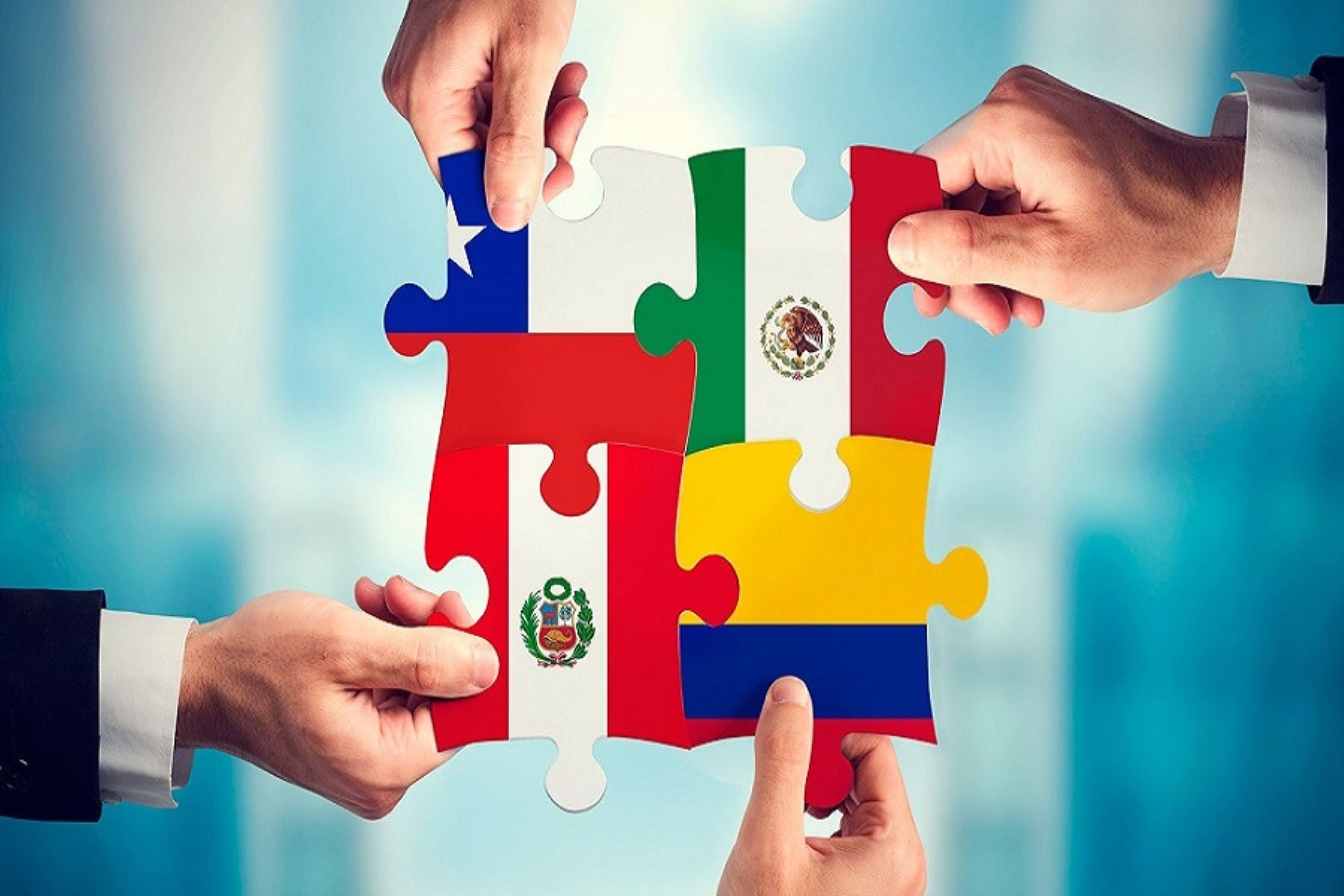 La Alianza del Pacífico es un bloque económico comercial conformado por Chile, Colombia, México y Perú. Foto:  ANDINA/difusión.