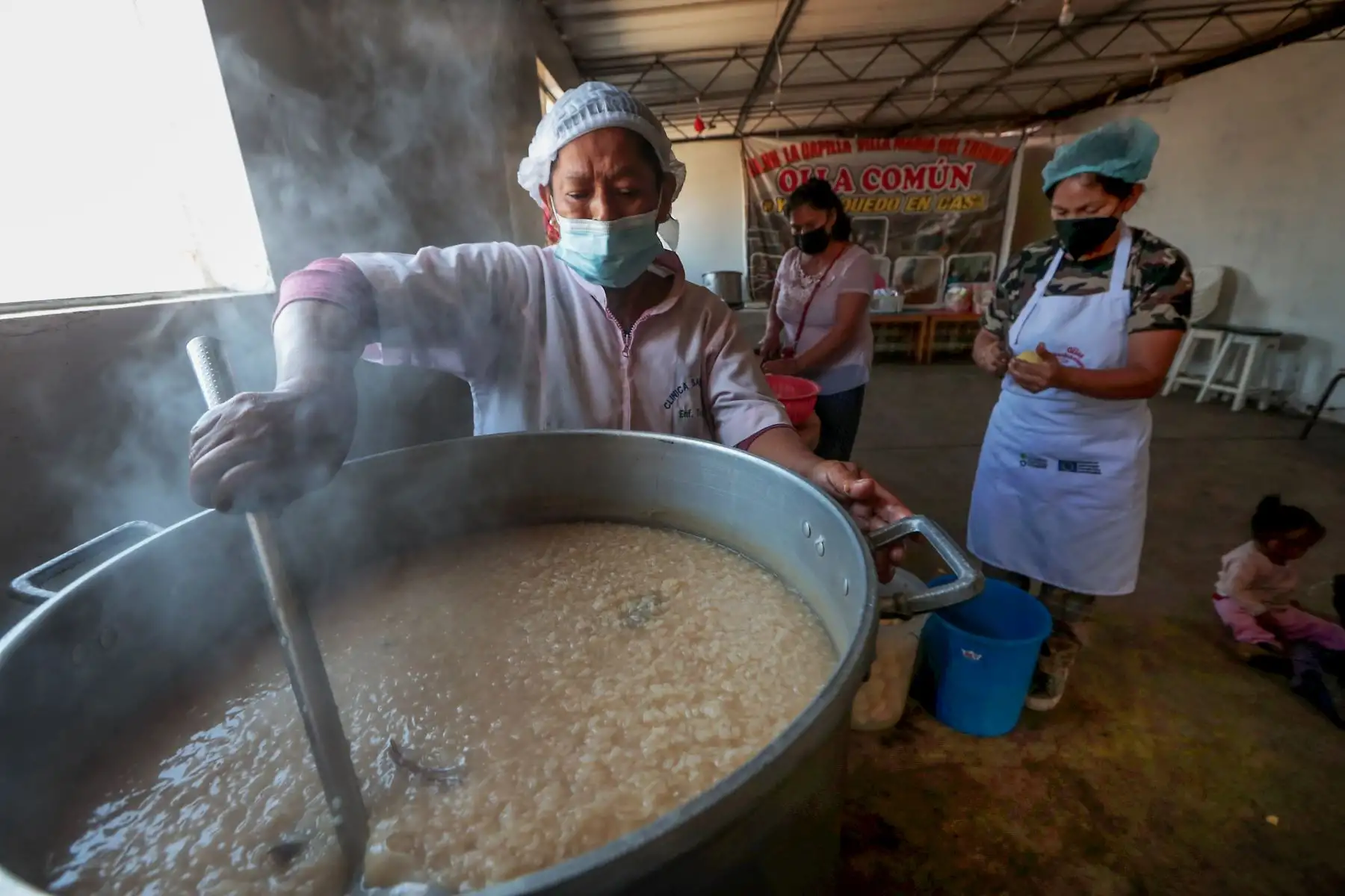 Las ollas comunes favorecen la alimentación de las personas de escasos recursos económicos. ANDINA/Difusión