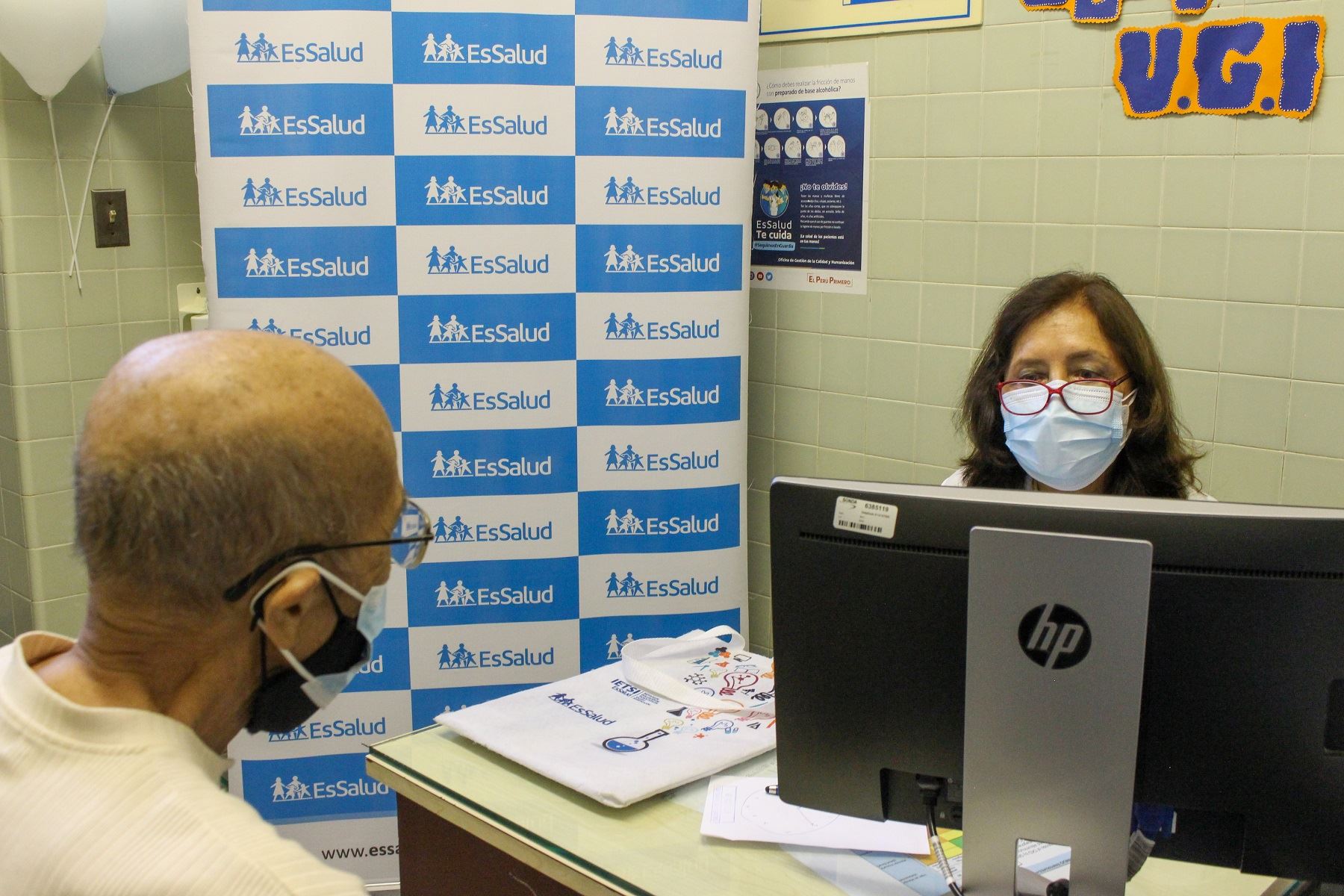 Hospital Rebagliati reanuda atención presencial a adultos mayores Foto: Difusión