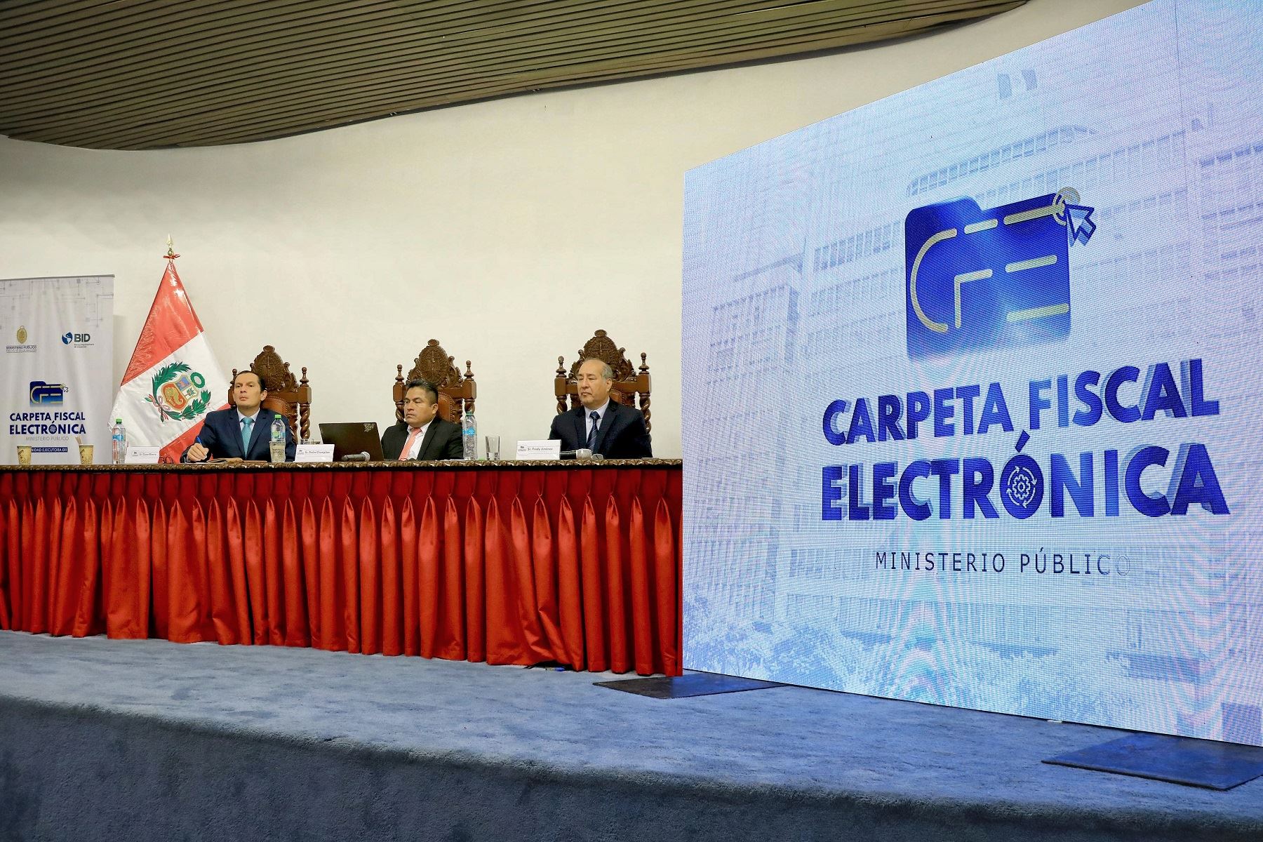 Ministerio Público presenta avances de la Carpeta Fiscal Electrónica